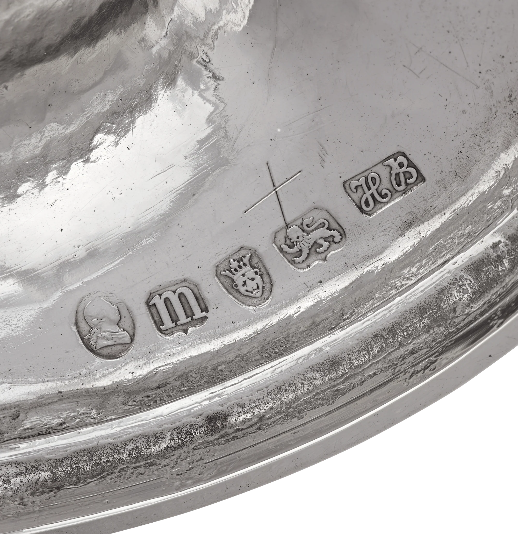 Georgian Silver Sugar Basket by Hester Bateman - Image 4