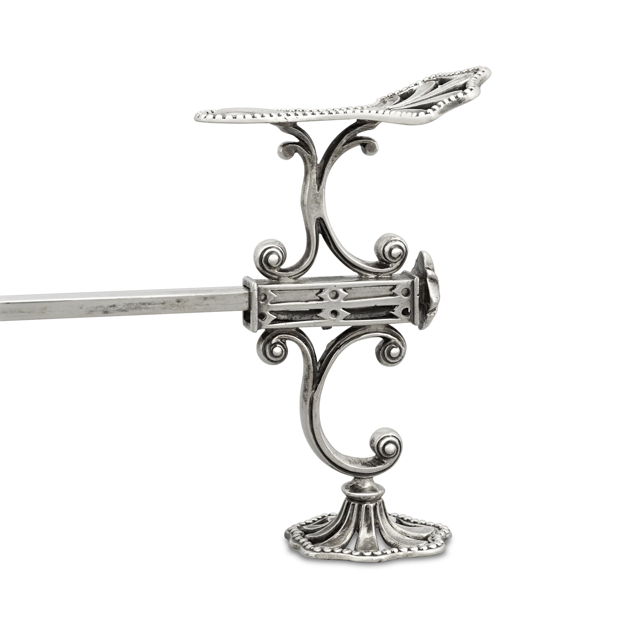 Georgian Silver Trivet by Charles Aldridge - Image 2