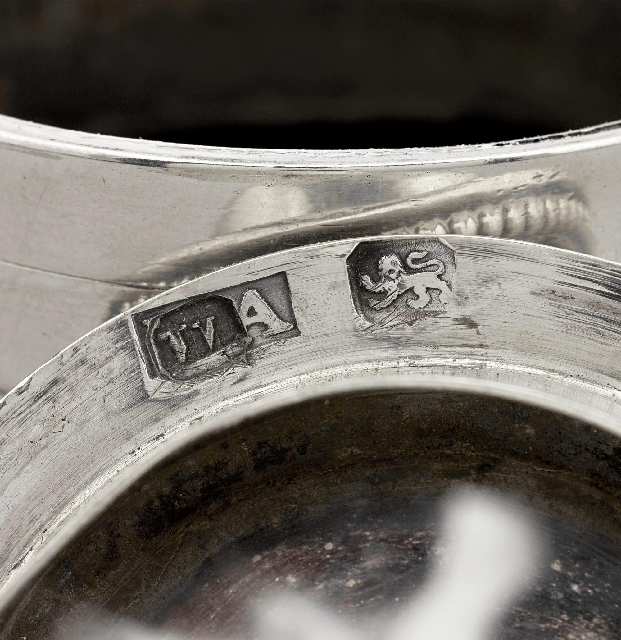 Georgian Silver Trivet by Charles Aldridge - Image 3