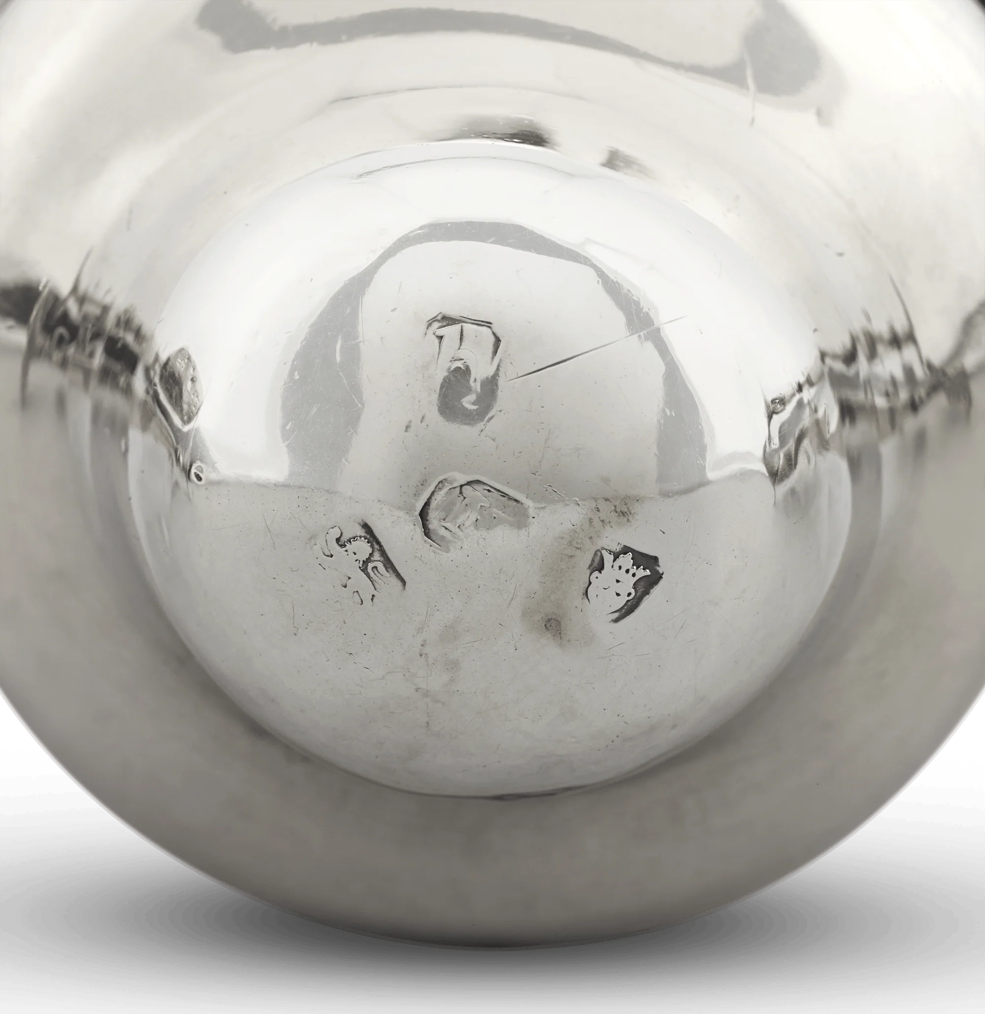 Georgian Silver Trivet by Charles Aldridge - Image 4