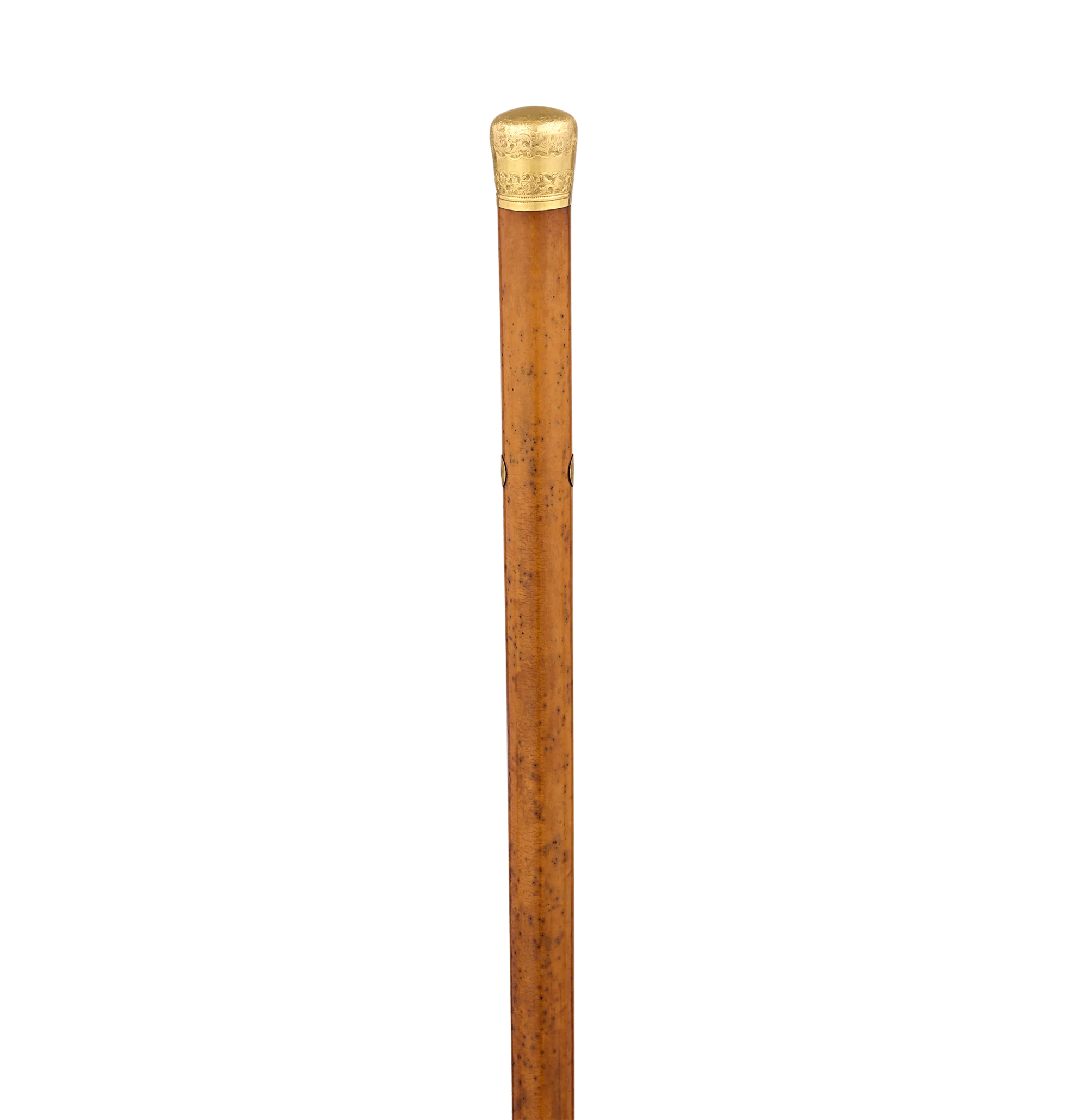 Gilt Knob Wooden Cane - Image 3