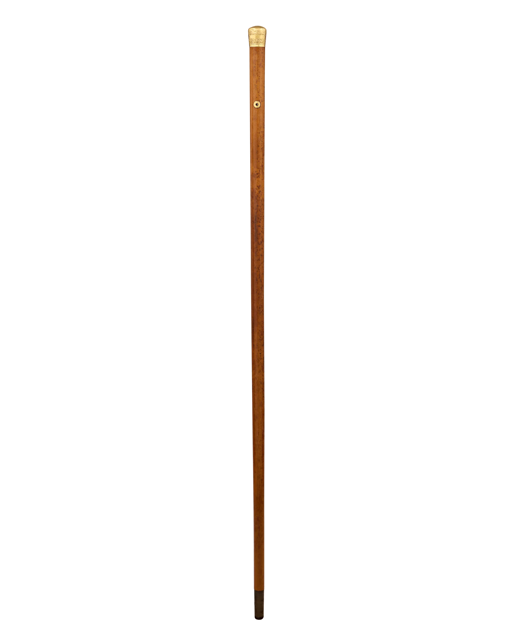 Gilt Knob Wooden Cane - Image 4