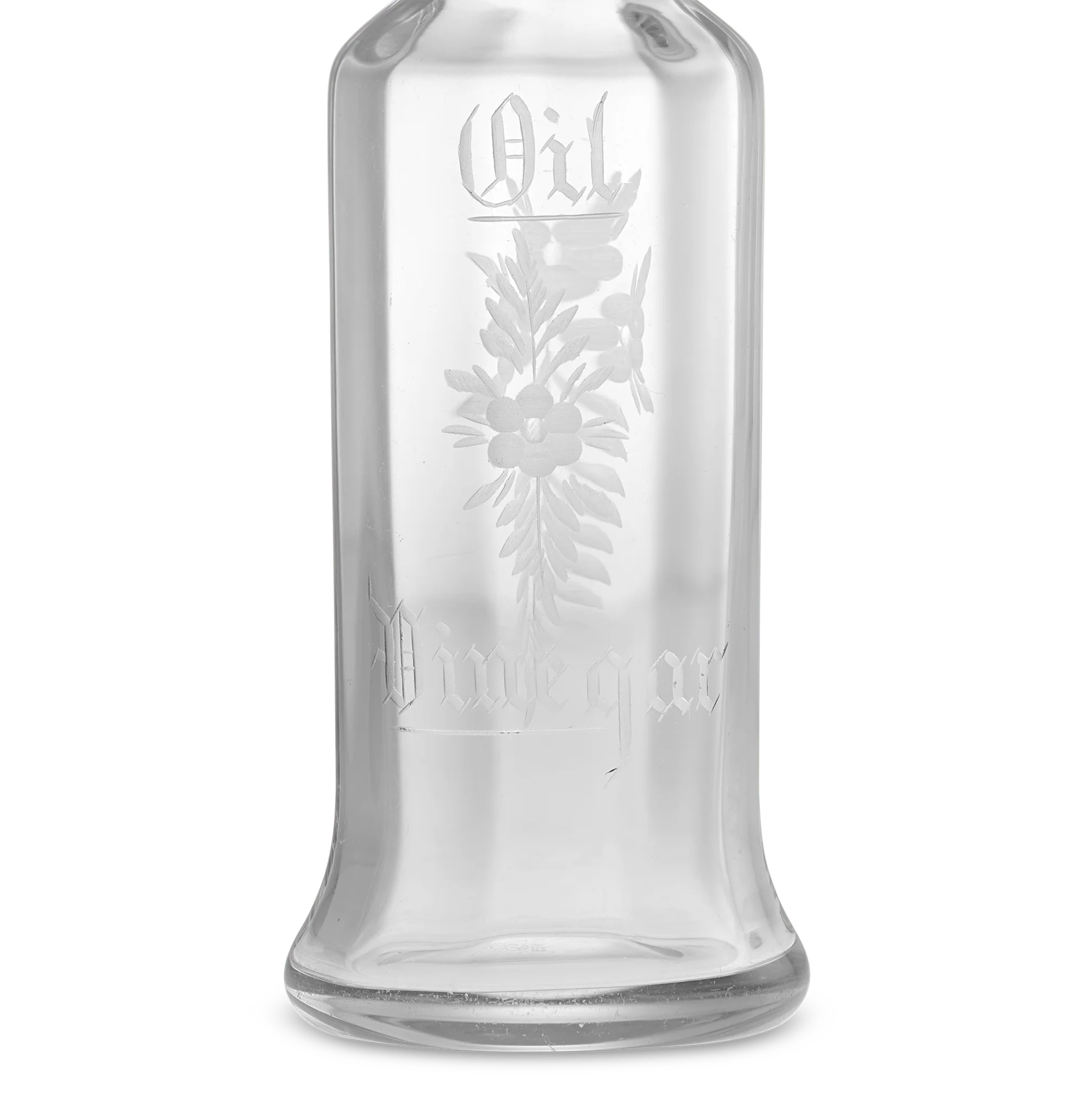Glass Oil and Vinegar Bottle by T. G. Hawkes & Company - Image 3