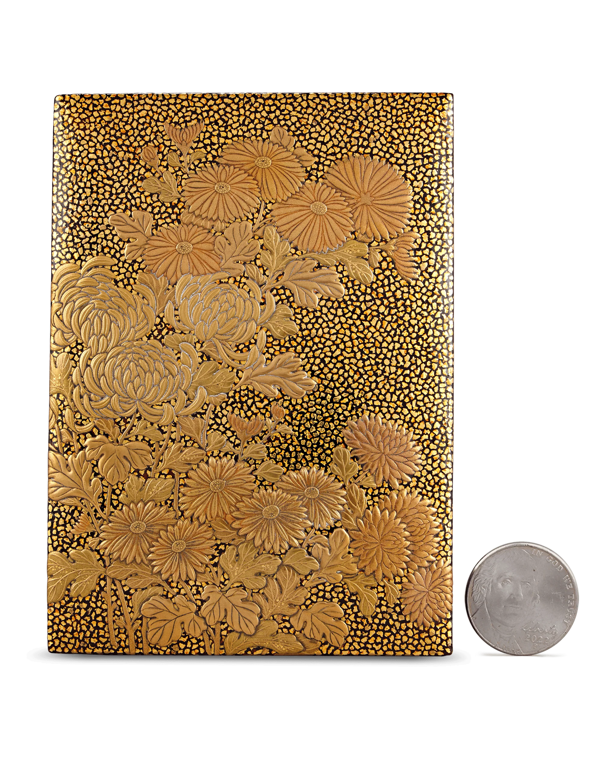 Gold Lacquer Incense Box - Image 4