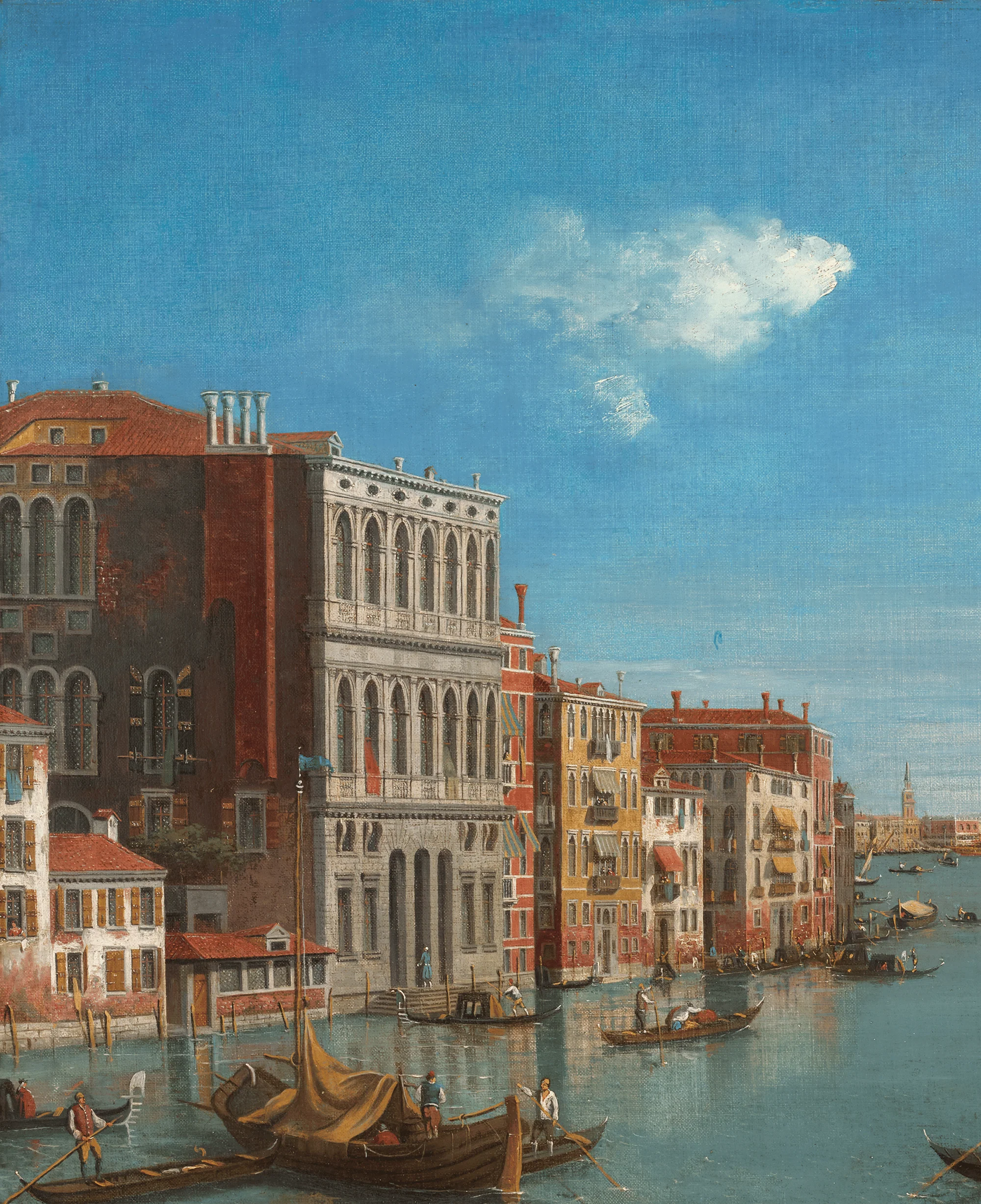 Grand Canal in Venice from Campo San Vio by William James - Image 3