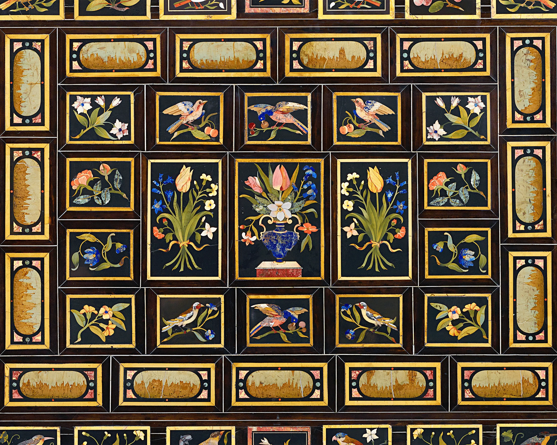 Grand Ducal Pietre Dure Console Tables - Image 4