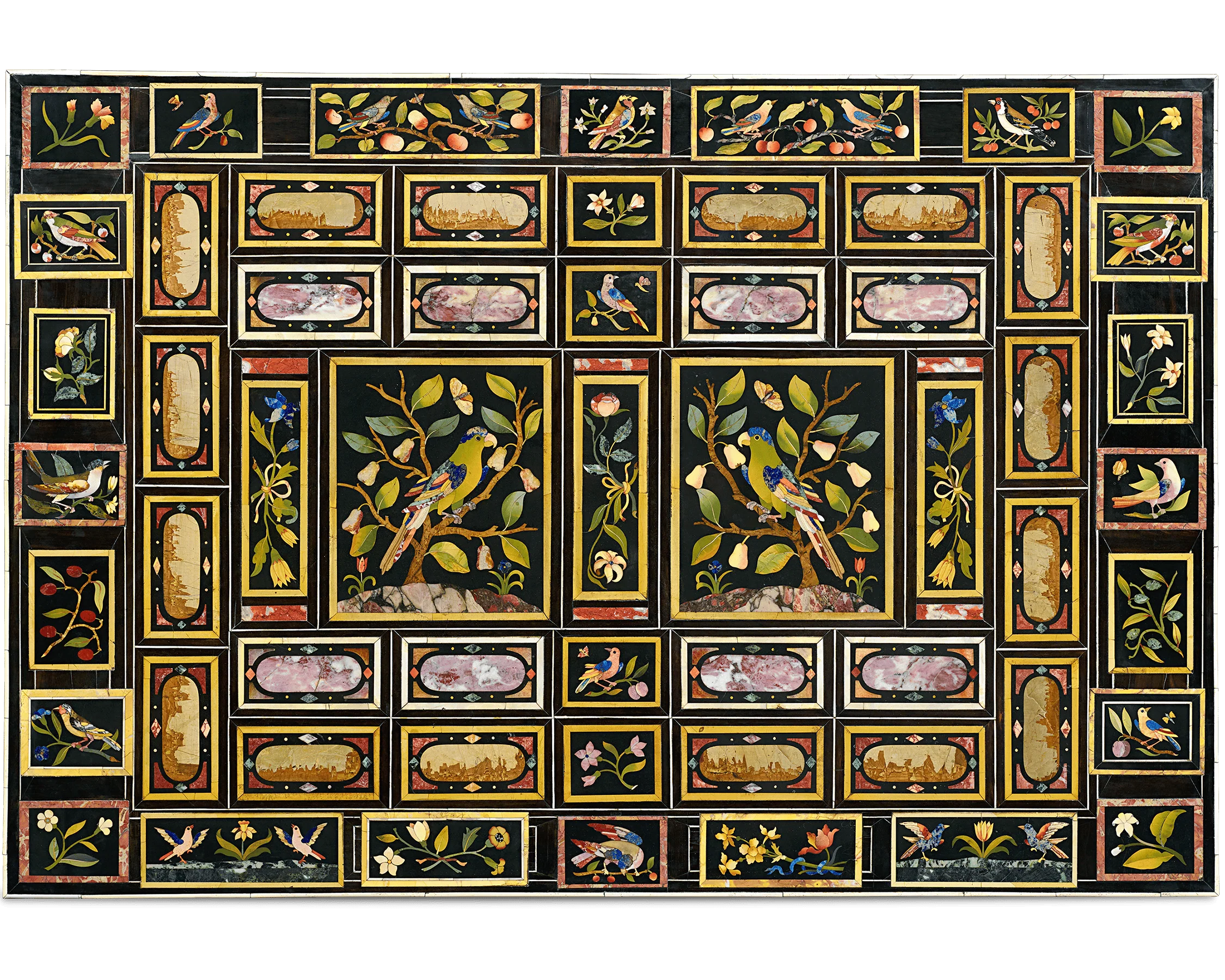 Grand Ducal Pietre Dure Console Tables - Image 6