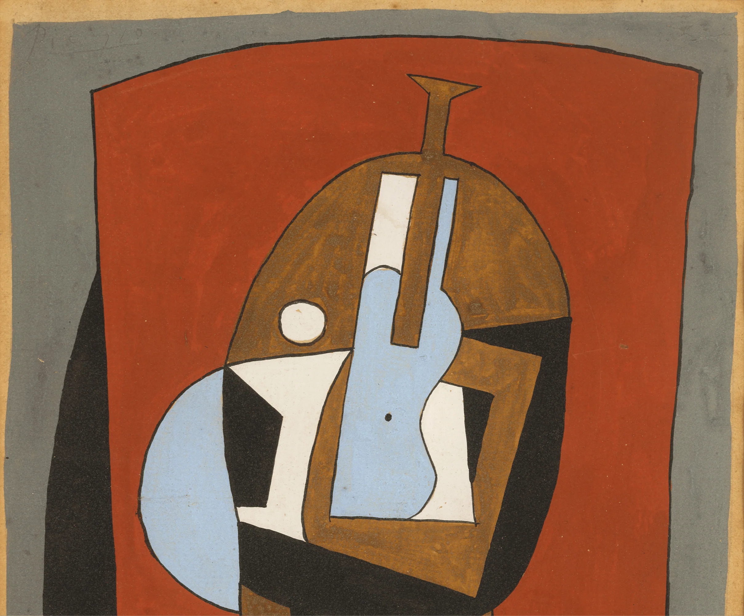 Guitare sur un guéridon by Pablo Picasso - Image 4