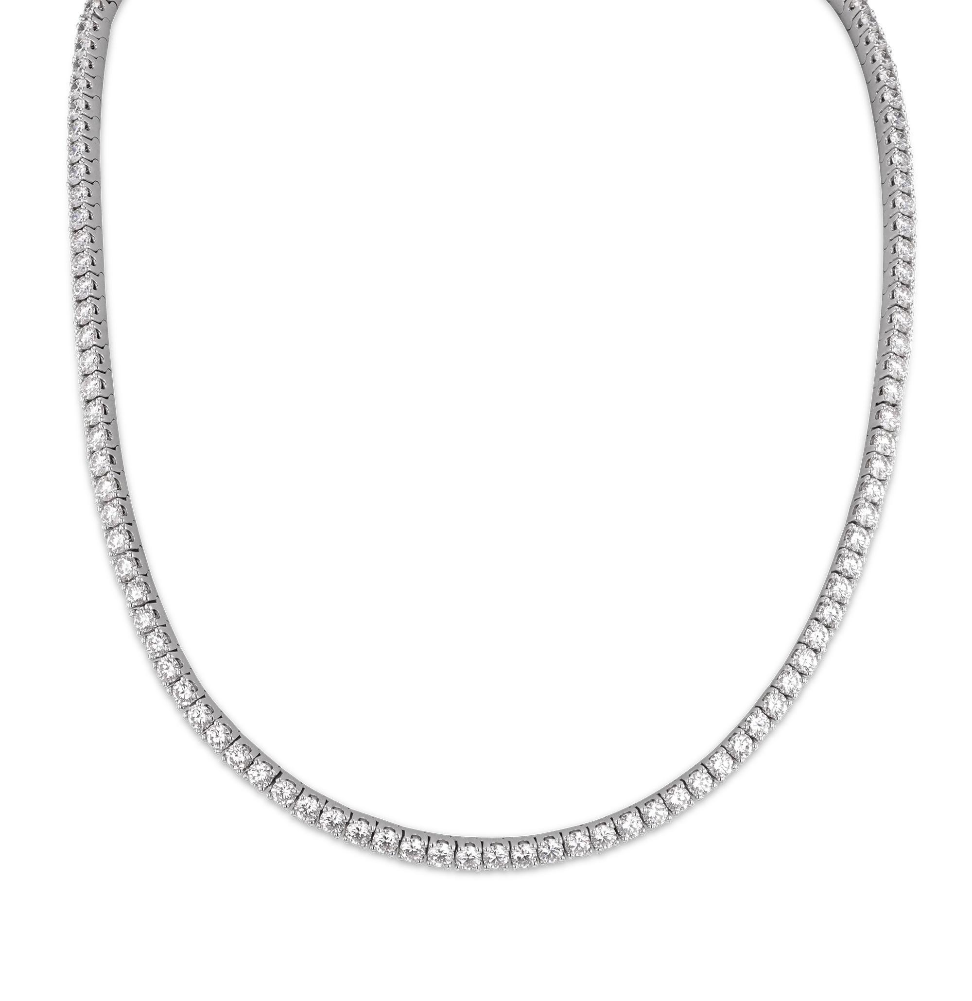 H. Stern Diamond Rivière Necklace, 12.40 Carats