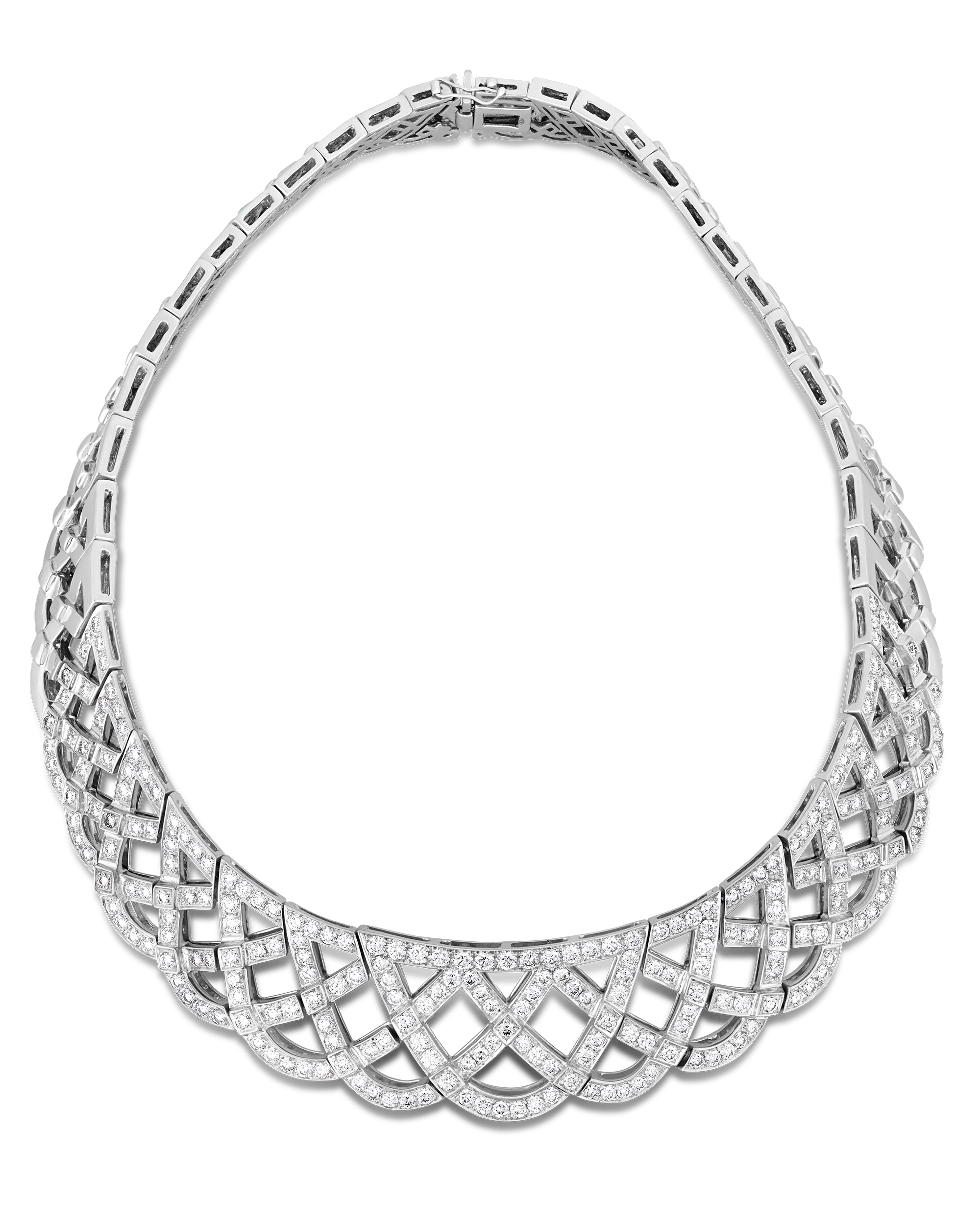 Hans D. Krieger Diamond and Gold Necklace, 16.84 carats - Image 3