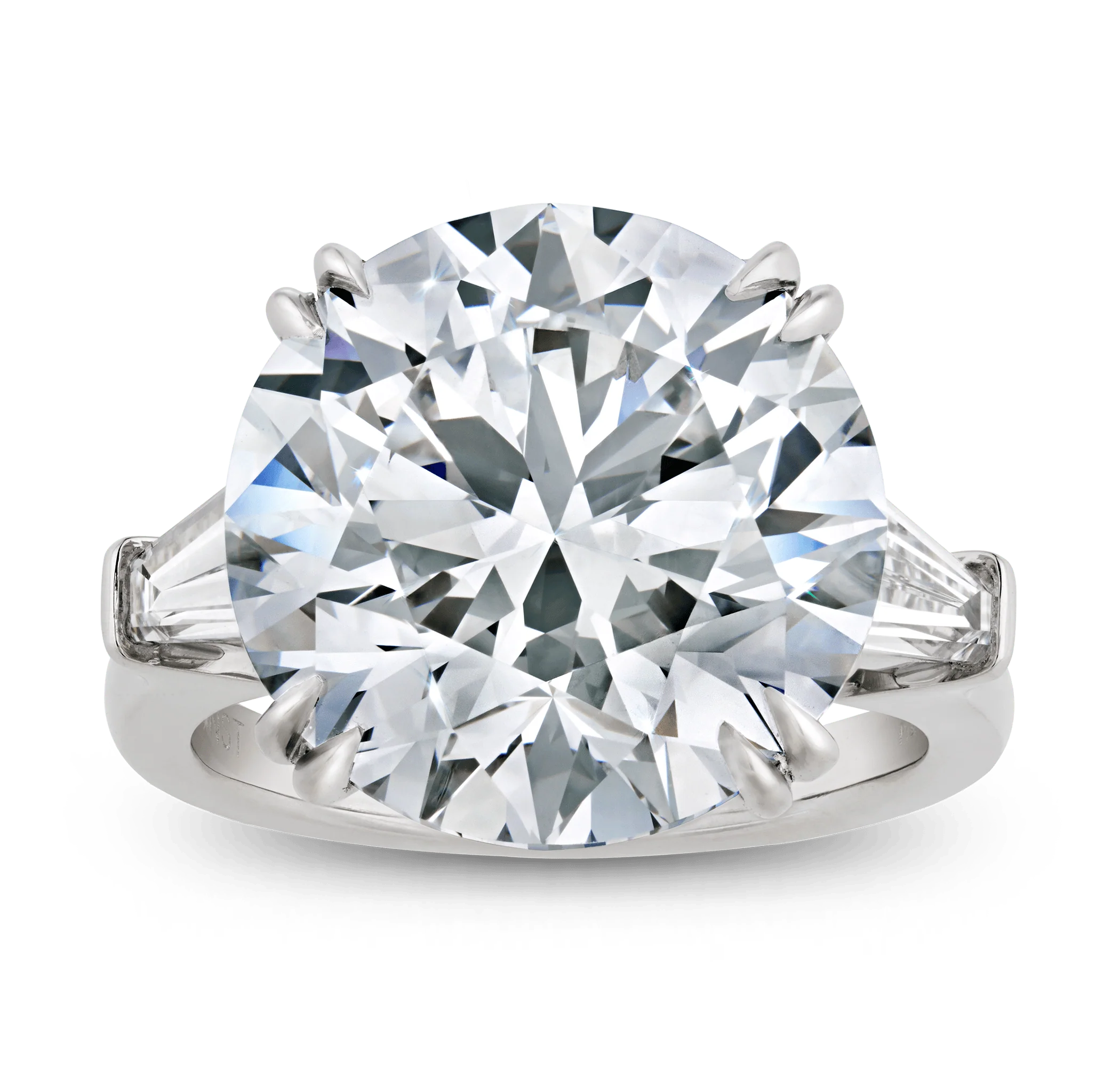 Harry Winston Flawless Golconda Diamond Ring, 11.30 Carats