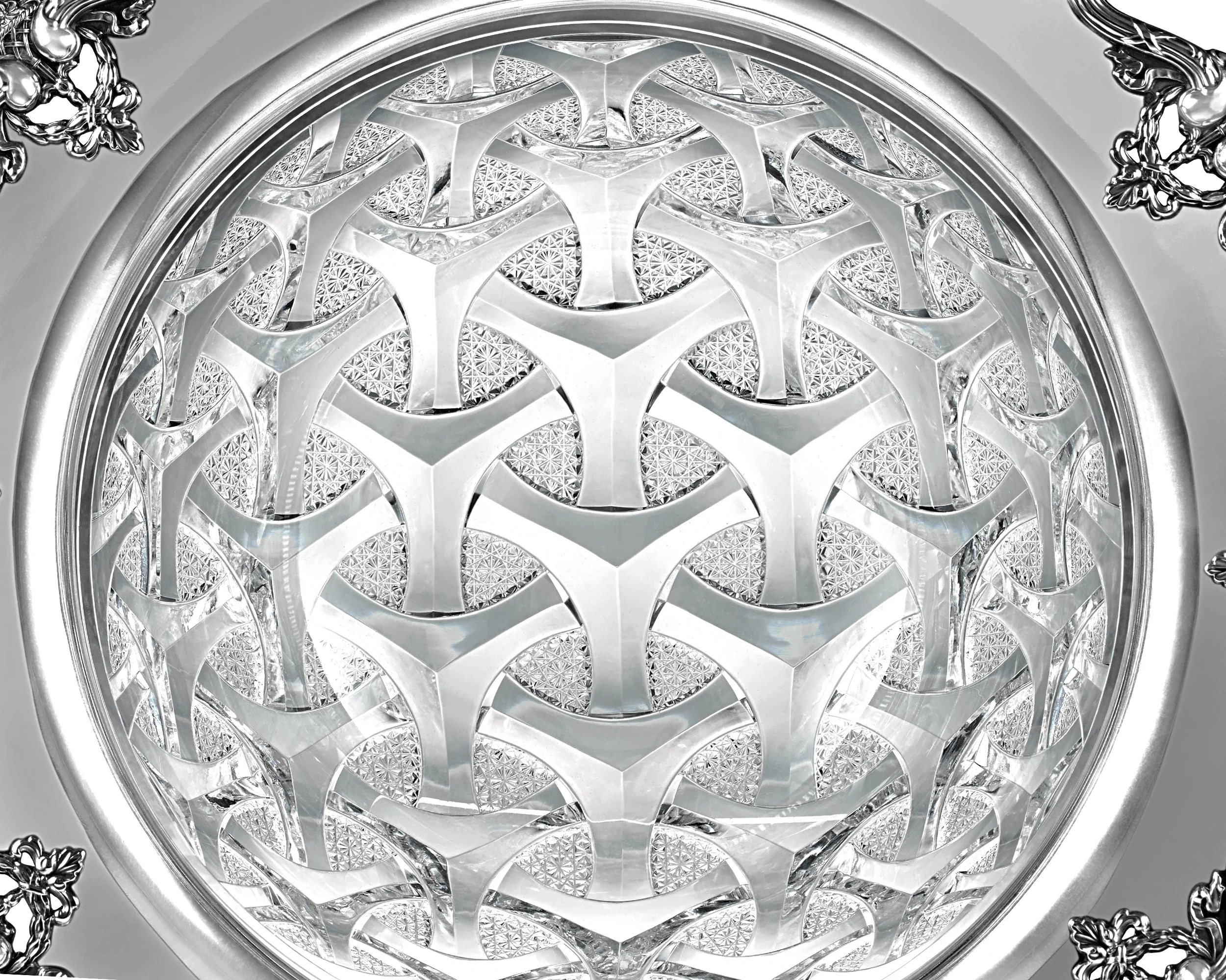 Hawkes Pueblo Pattern Cut Glass Bowl - Image 3