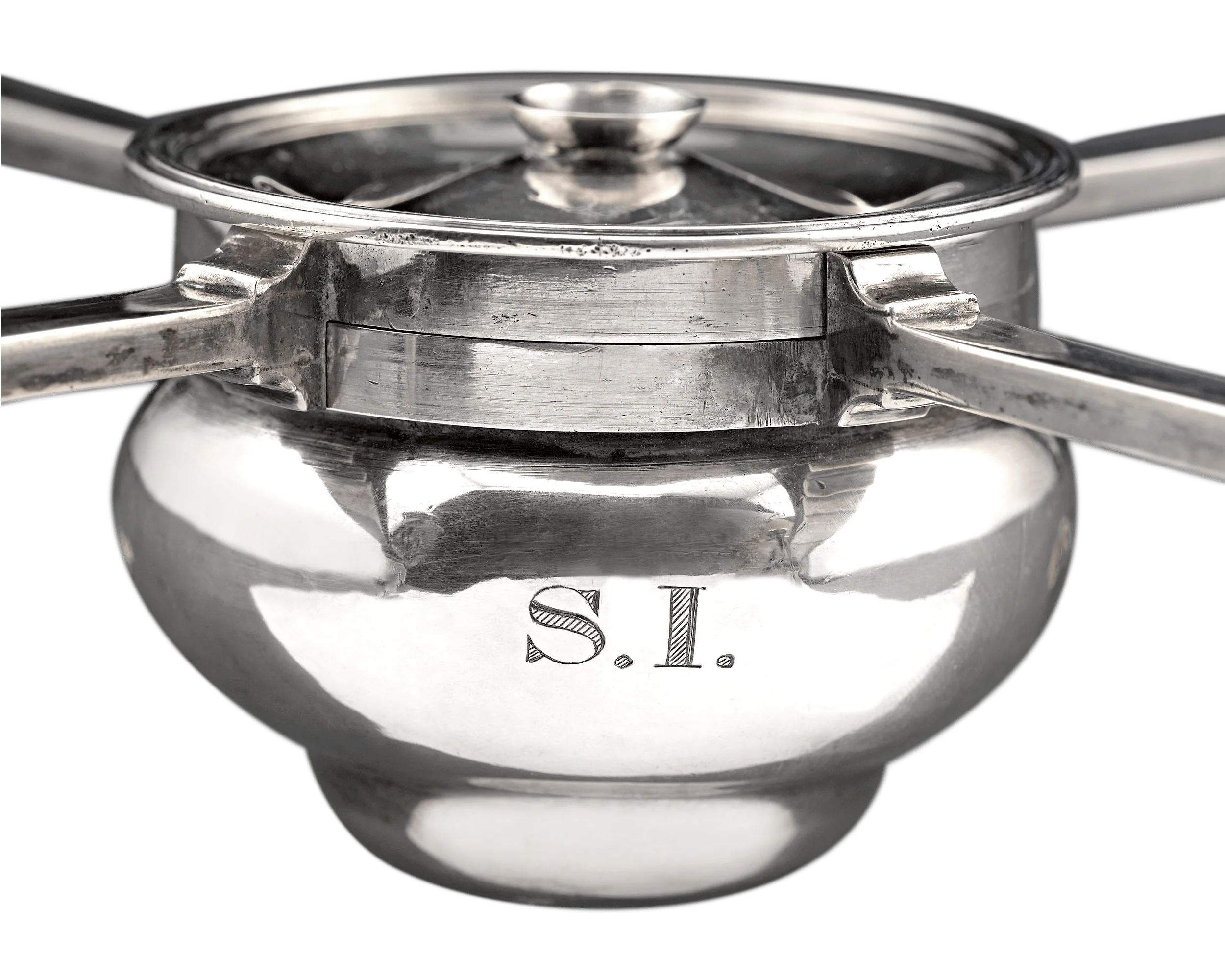 Hester Bateman Silver Dish Cross - Image 3