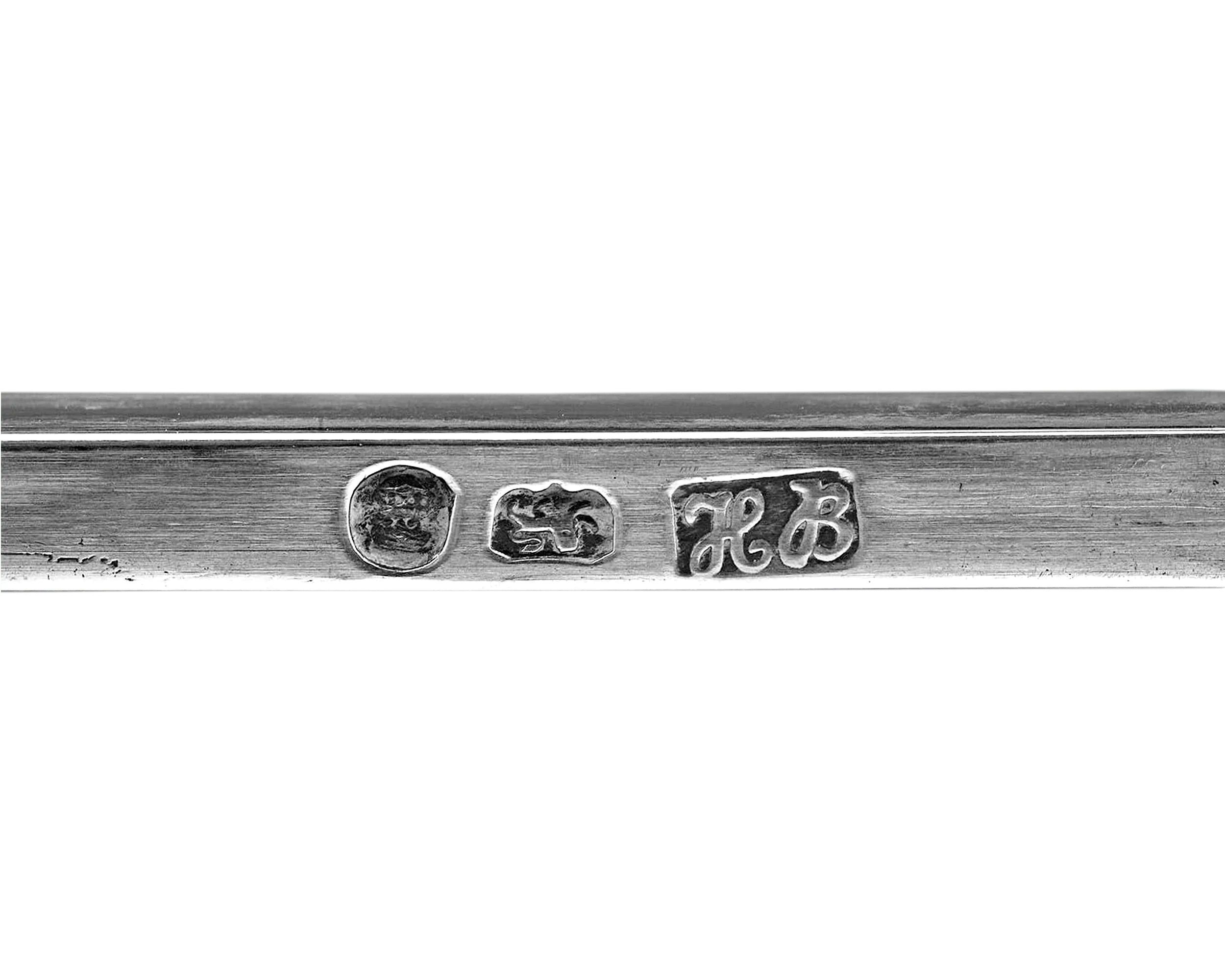 Hester Bateman Silver Dish Cross - Image 5