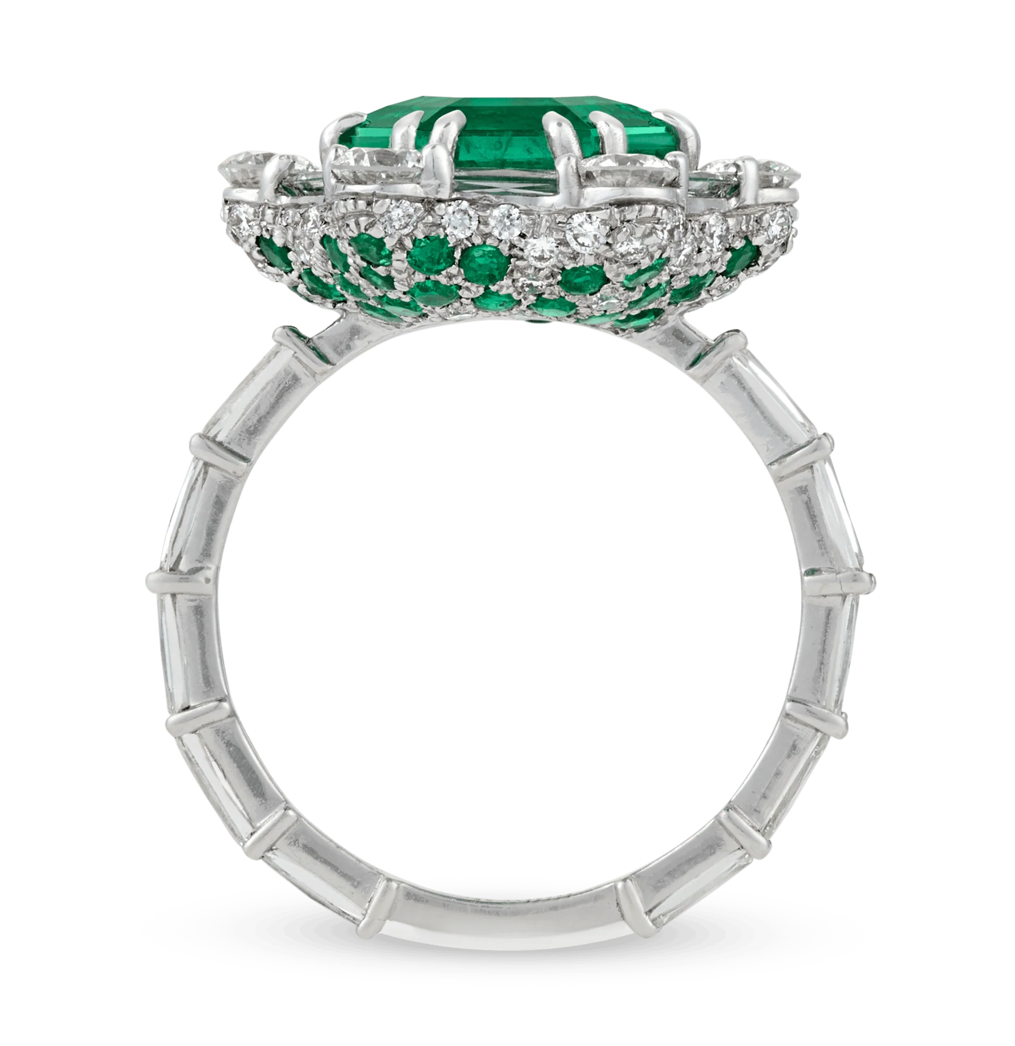 Hexagon Emerald Ring, 3.03 Carats - Image 2