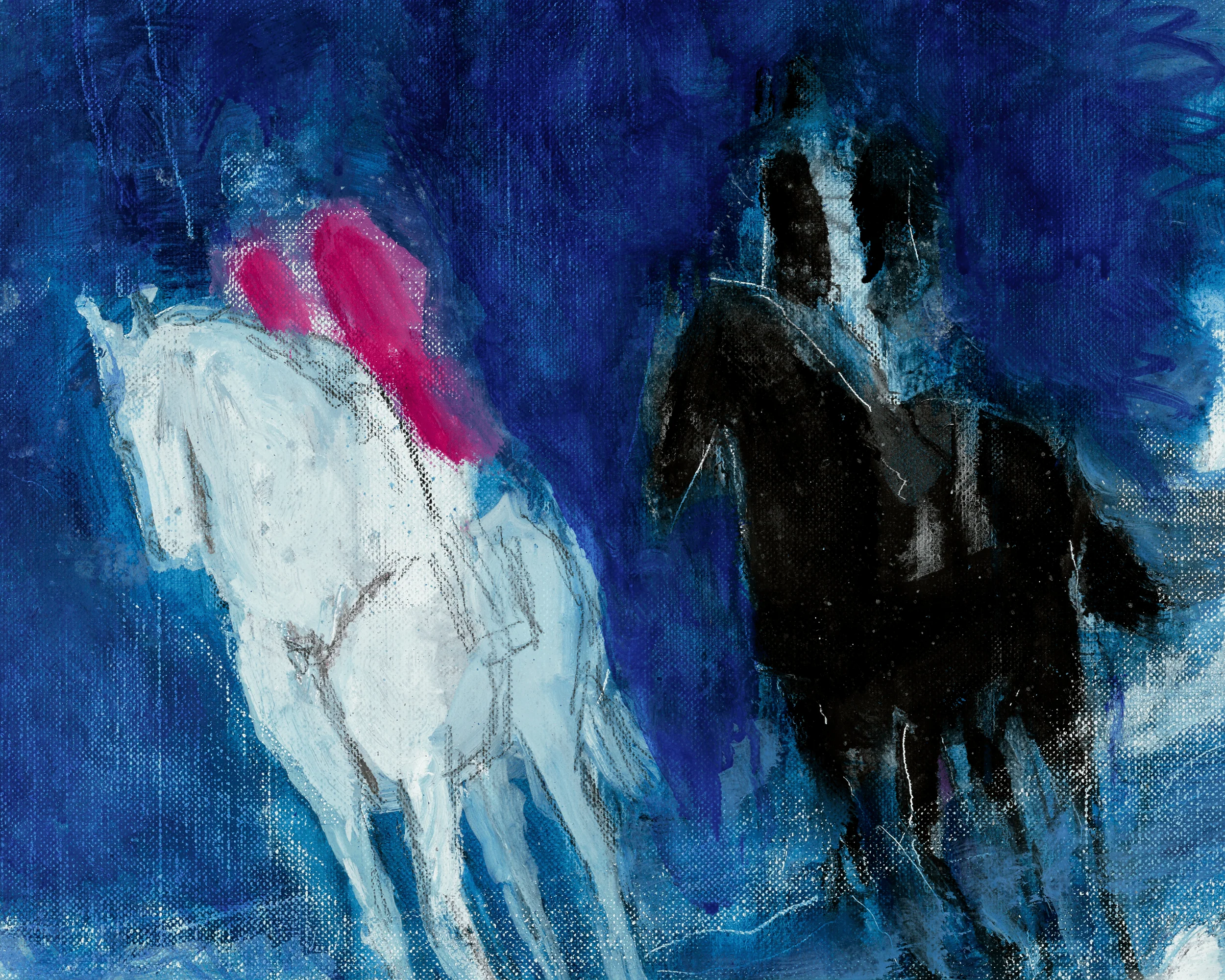 Hiver bleu by André Brasilier - Image 3