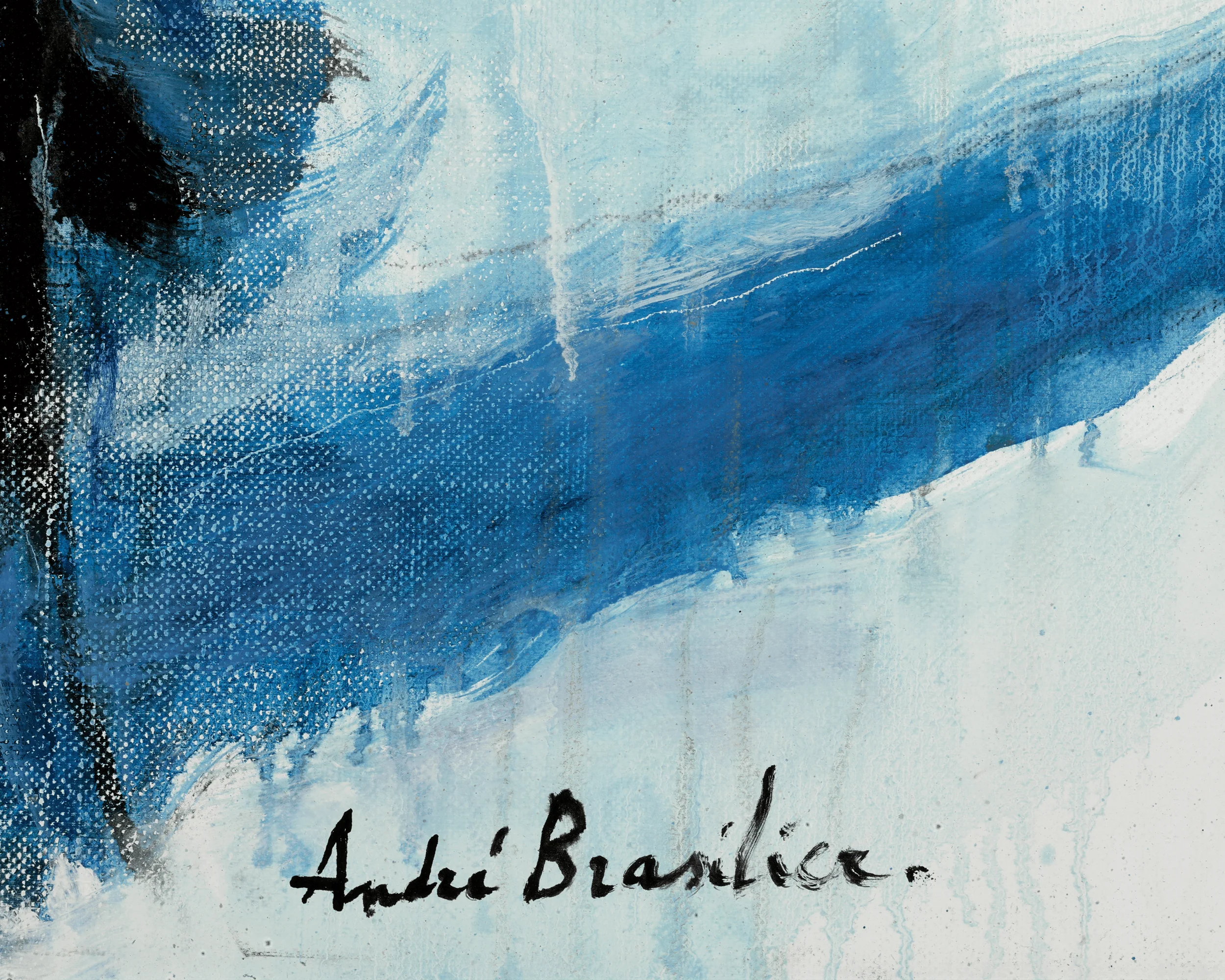 Hiver bleu by André Brasilier - Image 4