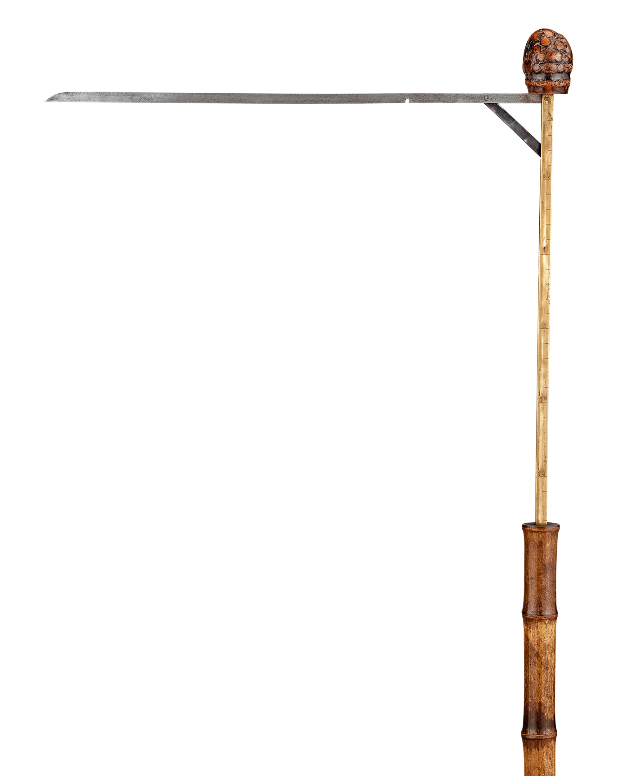 Horse measure cane in Bamboo