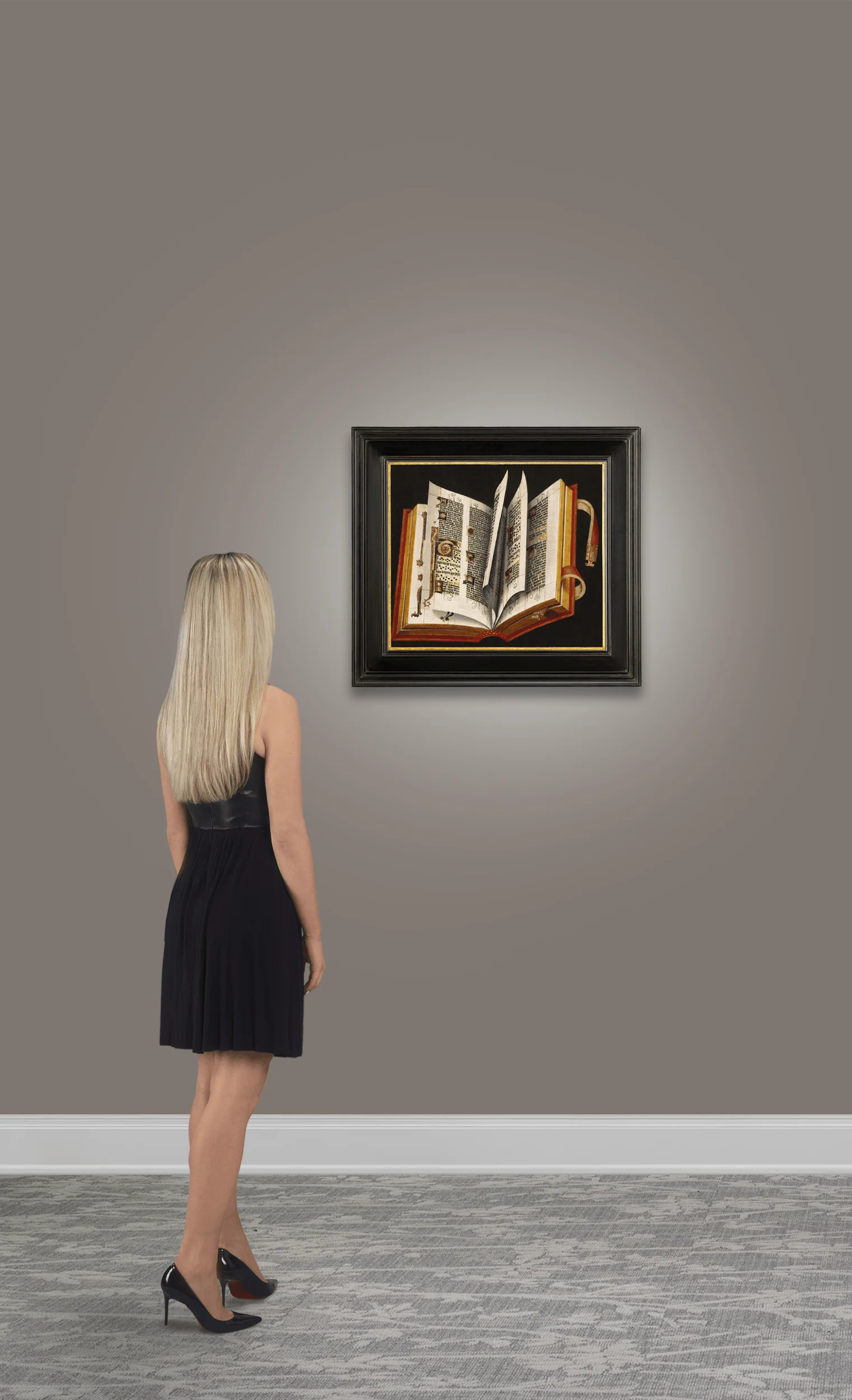 Illuminated Manuscript Painting - Image 5
