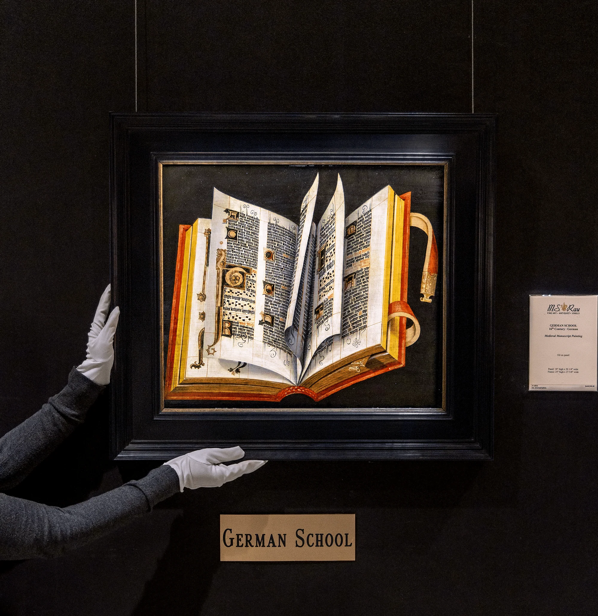 Illuminated Manuscript Painting - Image 6