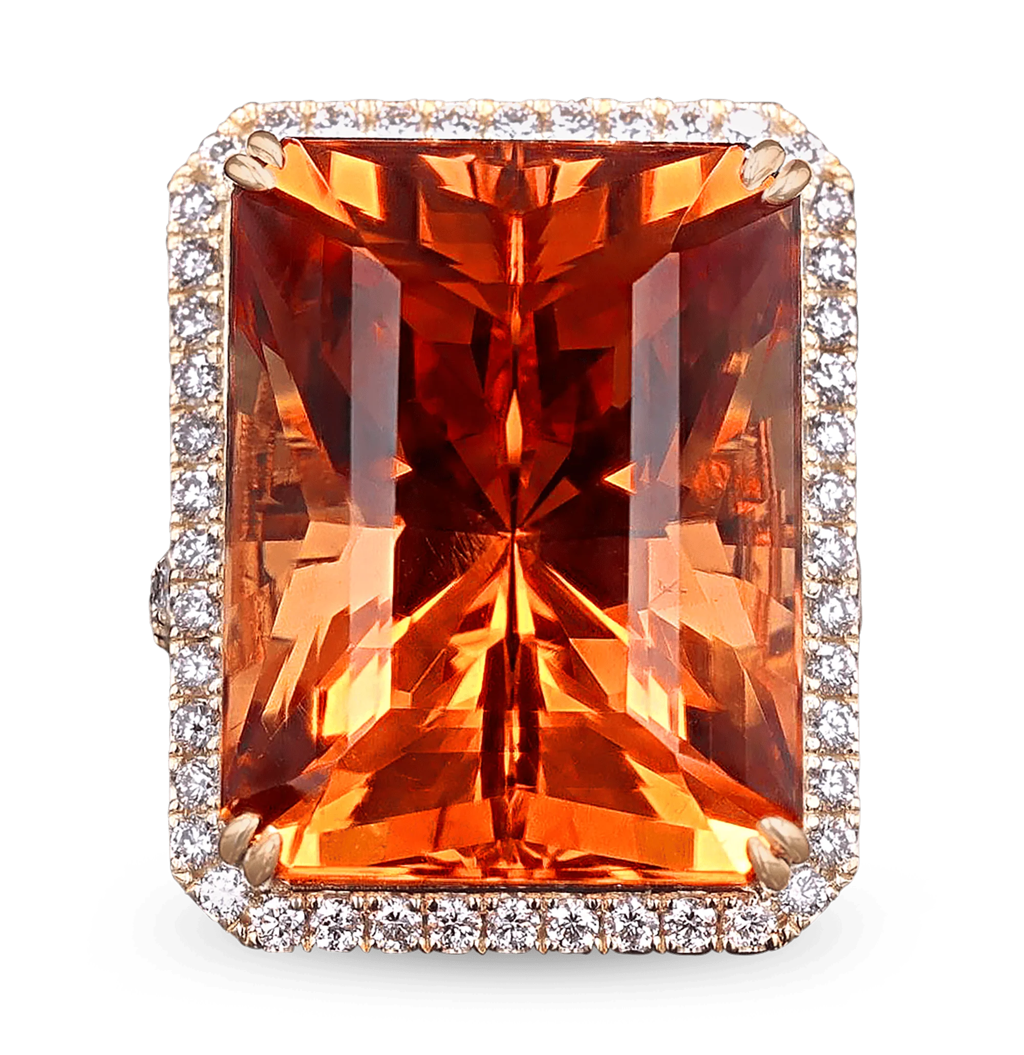 Imperial Topaz Ring, 39.72 Carats