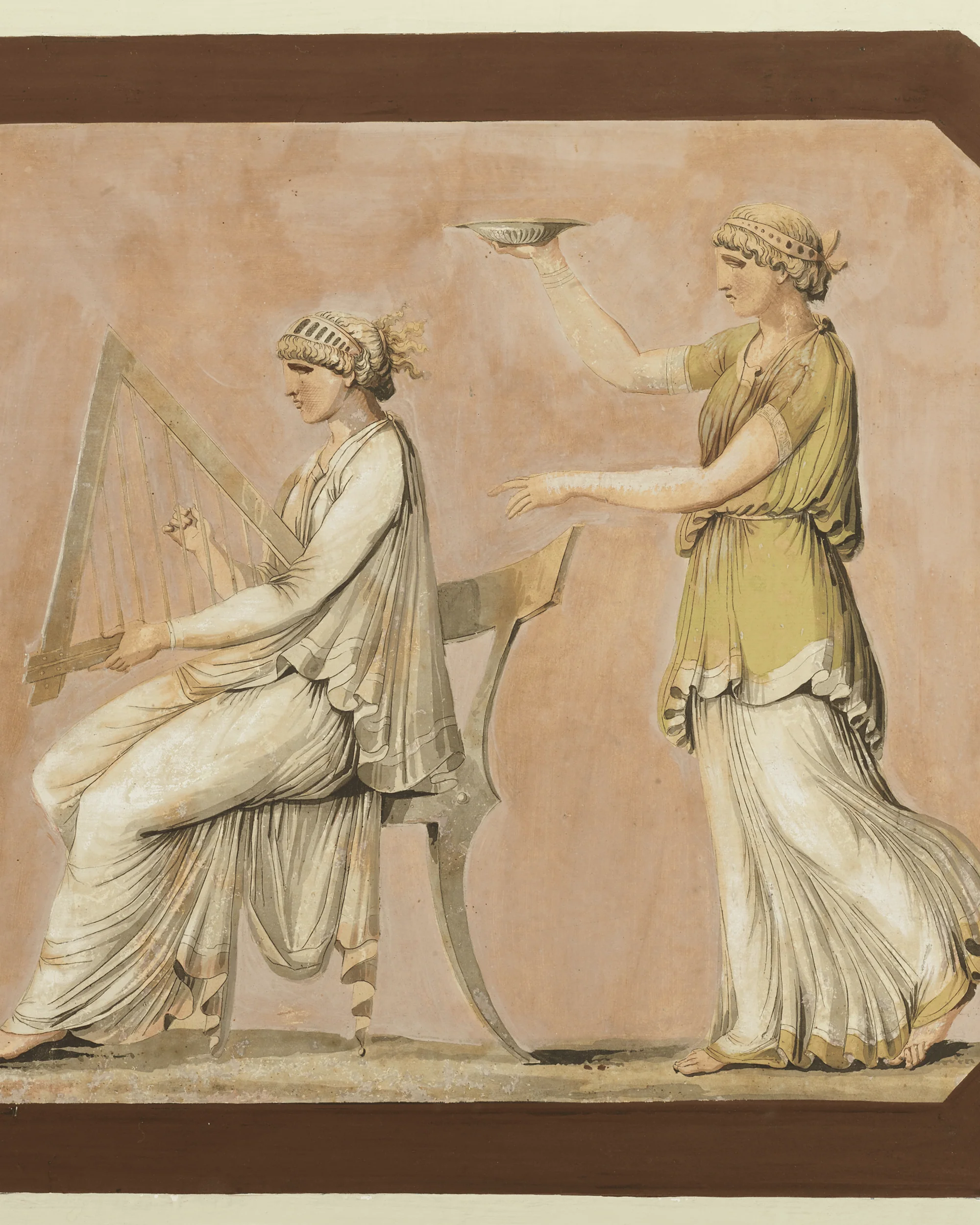 Italian Panel of Eurydice with Naiads - Image 3