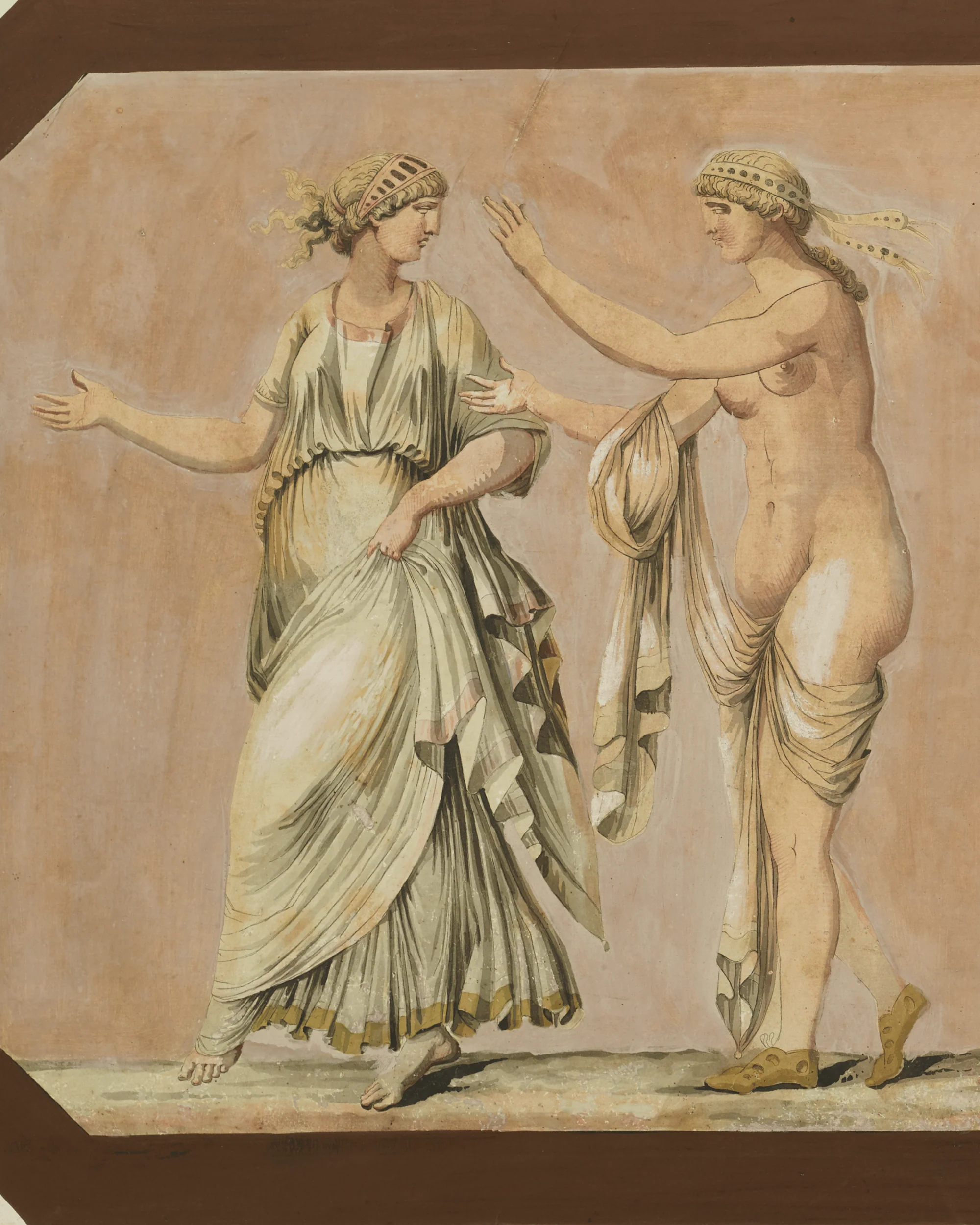Italian Panel of Eurydice with Naiads - Image 4