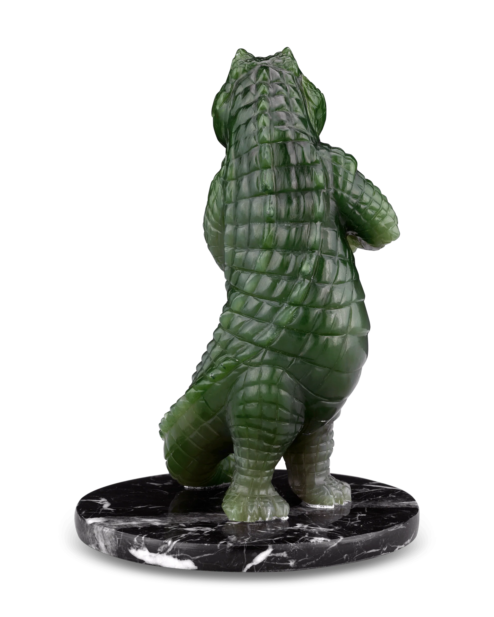 Jadeite Crocodile by Andreas von Zadora-Gerlof - Image 4