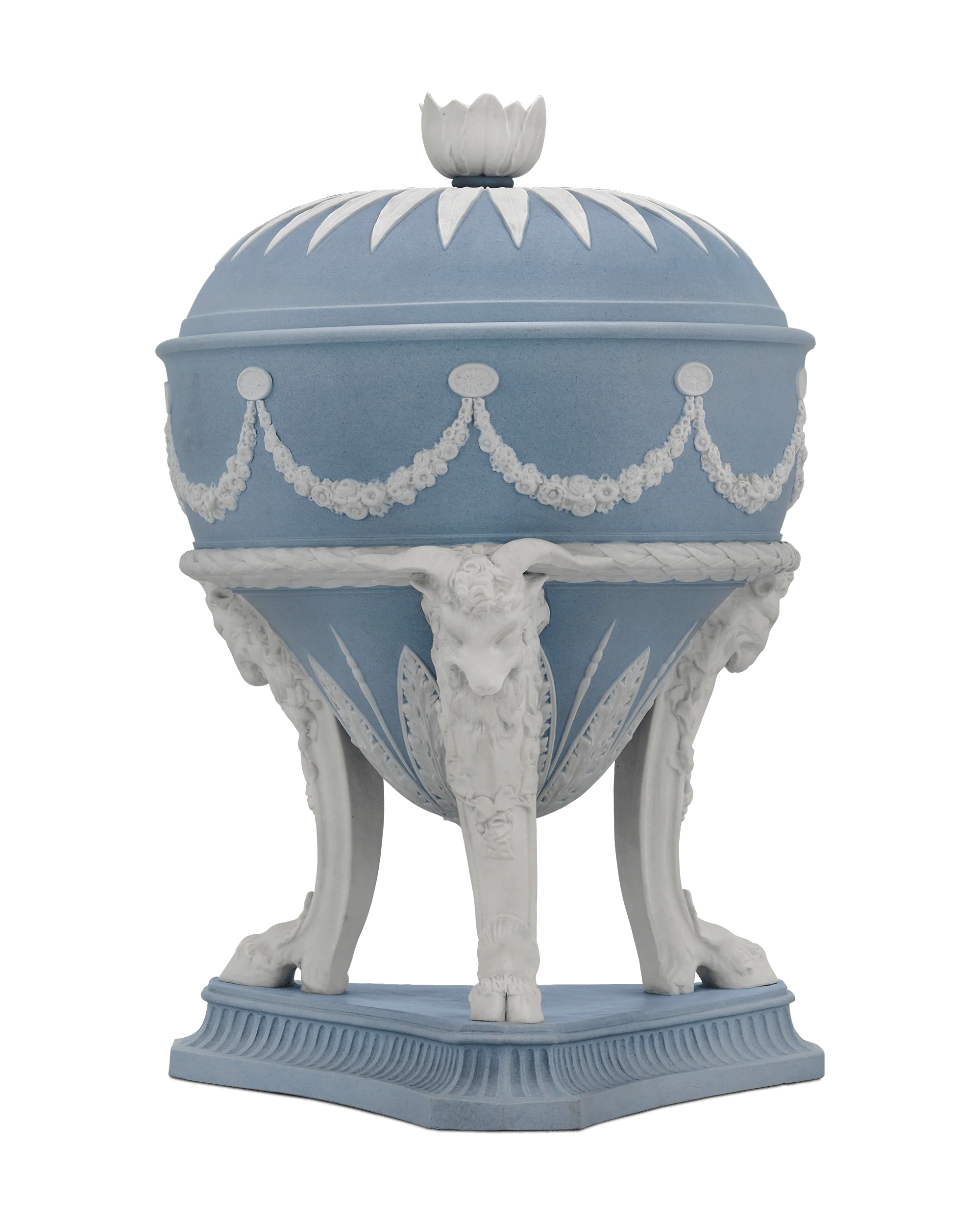 Jasperware Covered Vase by Wedgwood