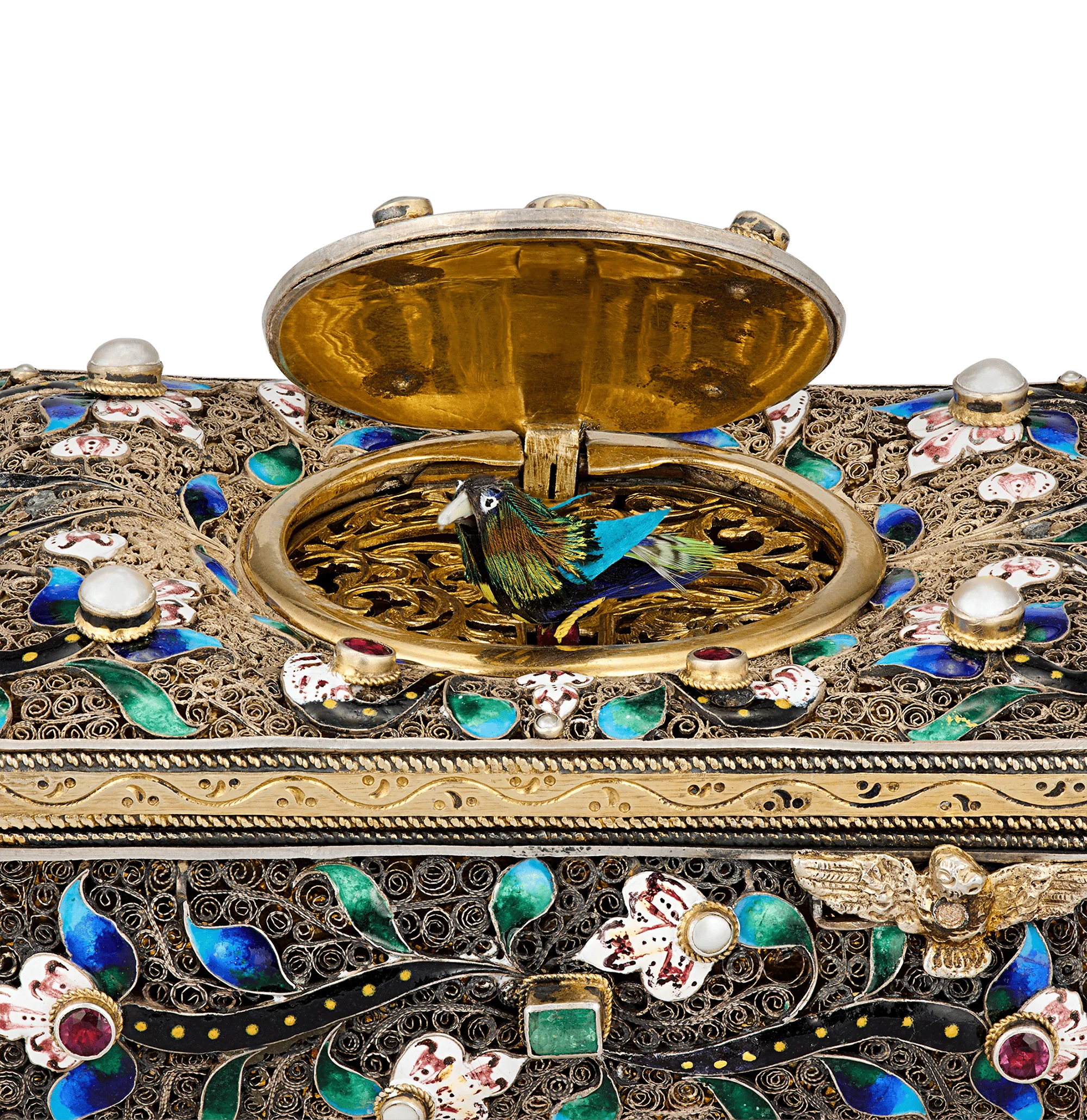 Jeweled Singing Bird Box - Image 2