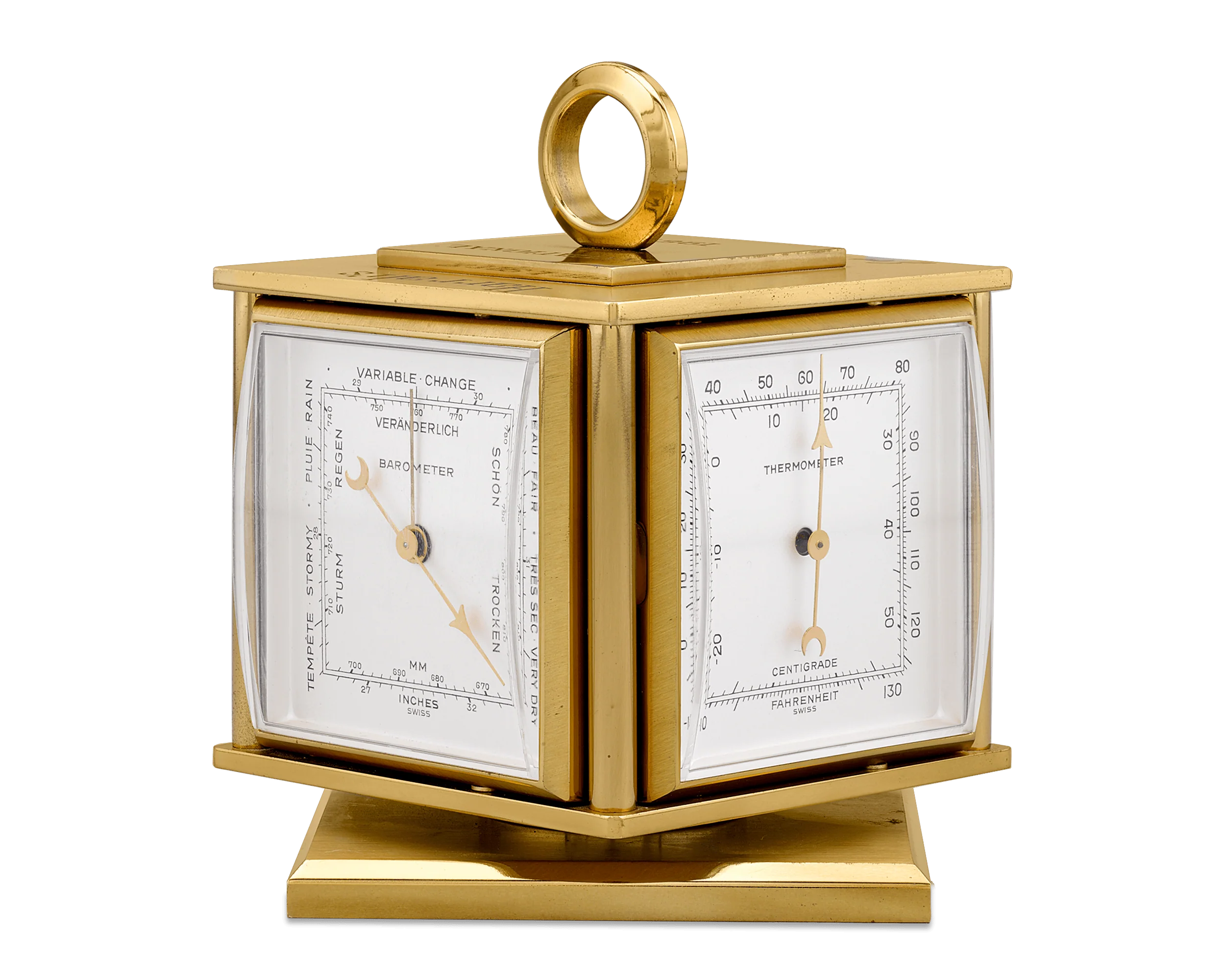 Joe DiMaggio's Presentation Desk Clock - Image 4