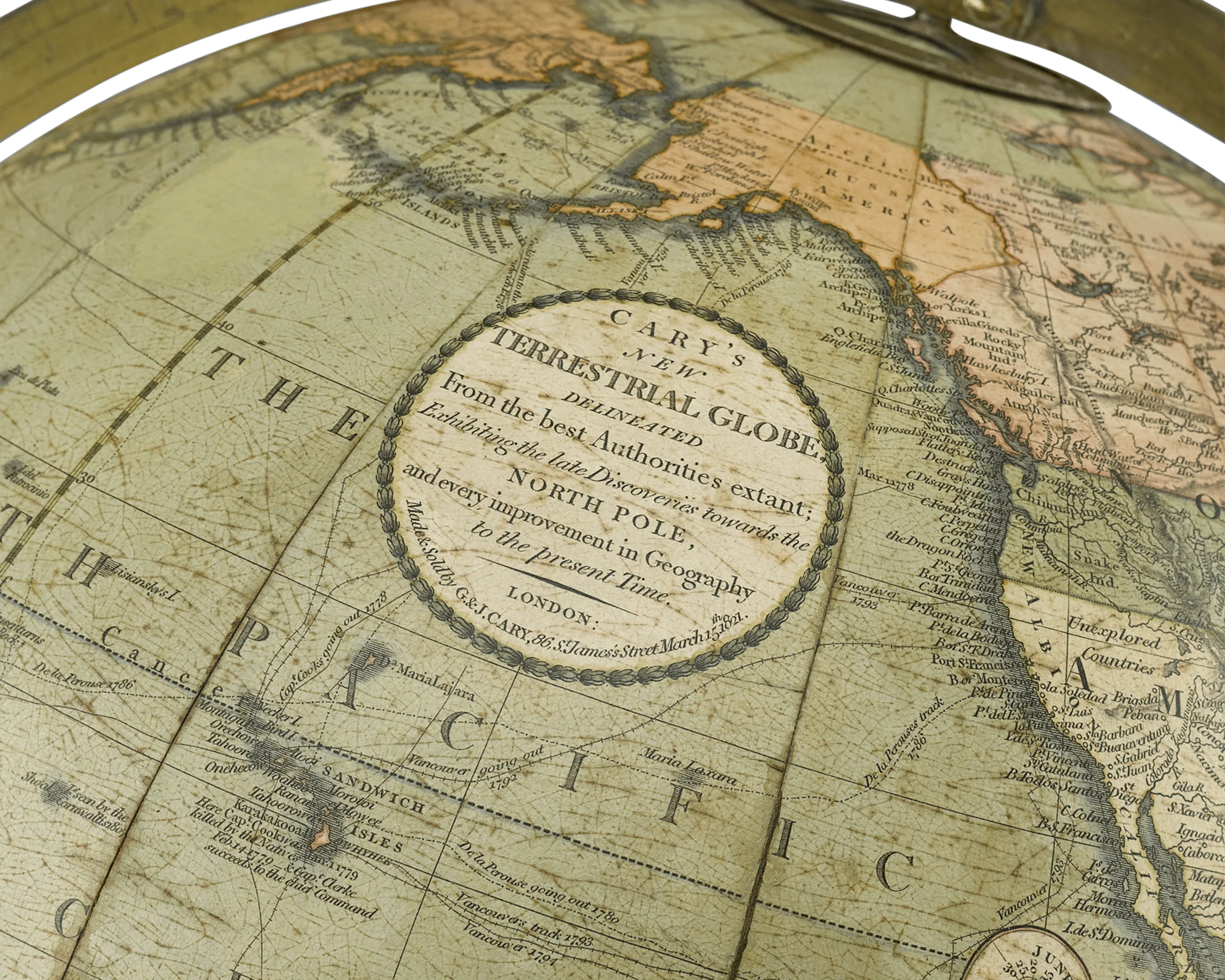 John and William Cary Table Globes - Image 4
