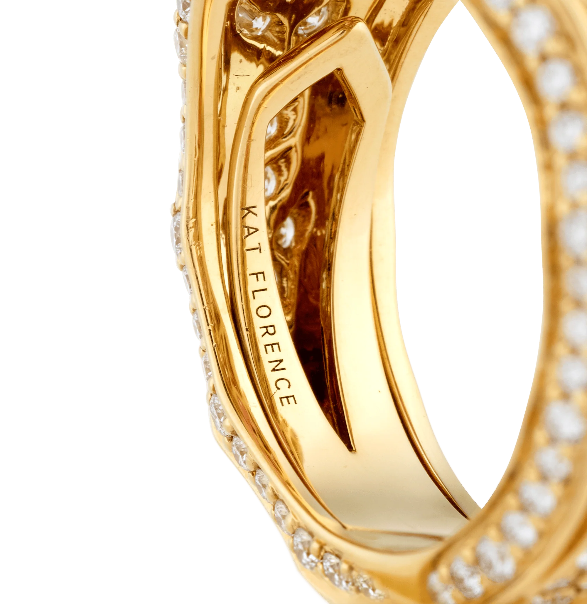 Kat Florence Neon Titanium Tourmaline Ring, 44.72 Carats - Image 4