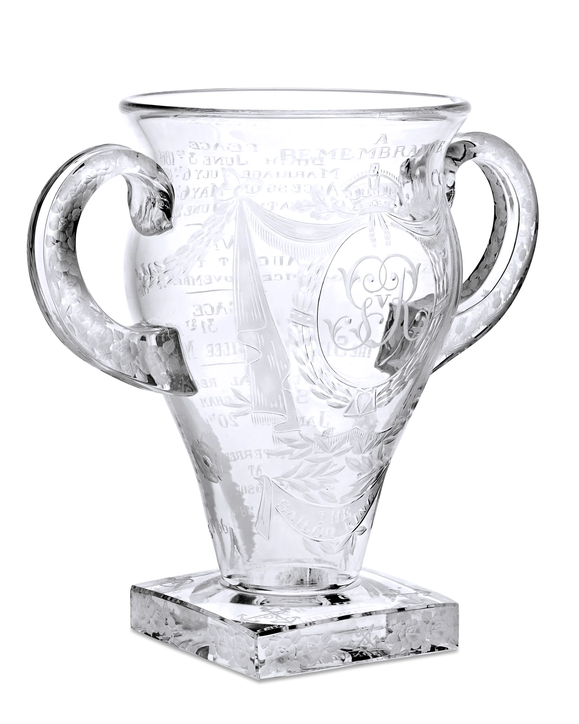King George V Remembrance Vase - Image 2