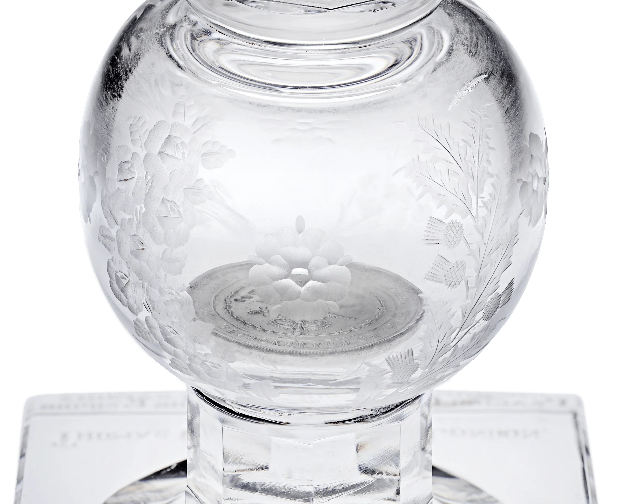 King George V Silver Jubilee Commemorative Glass Cup - Image 3