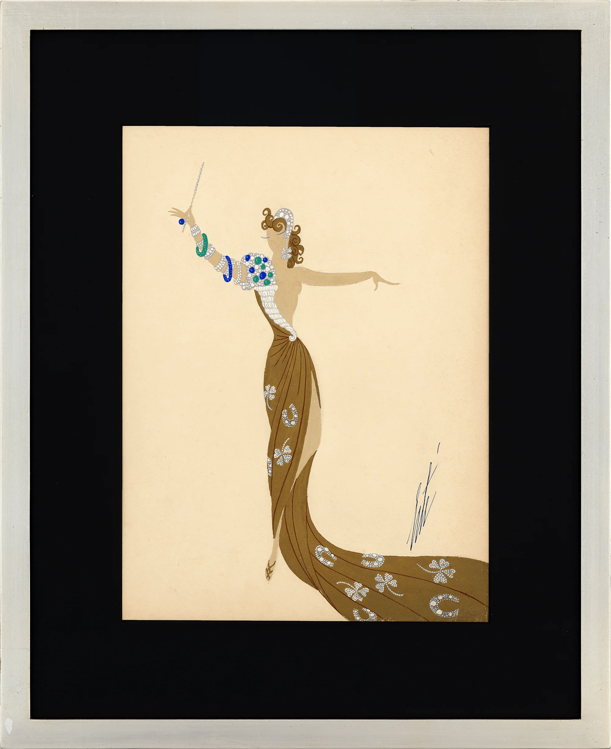 La fée Chance by Erté - Image 2
