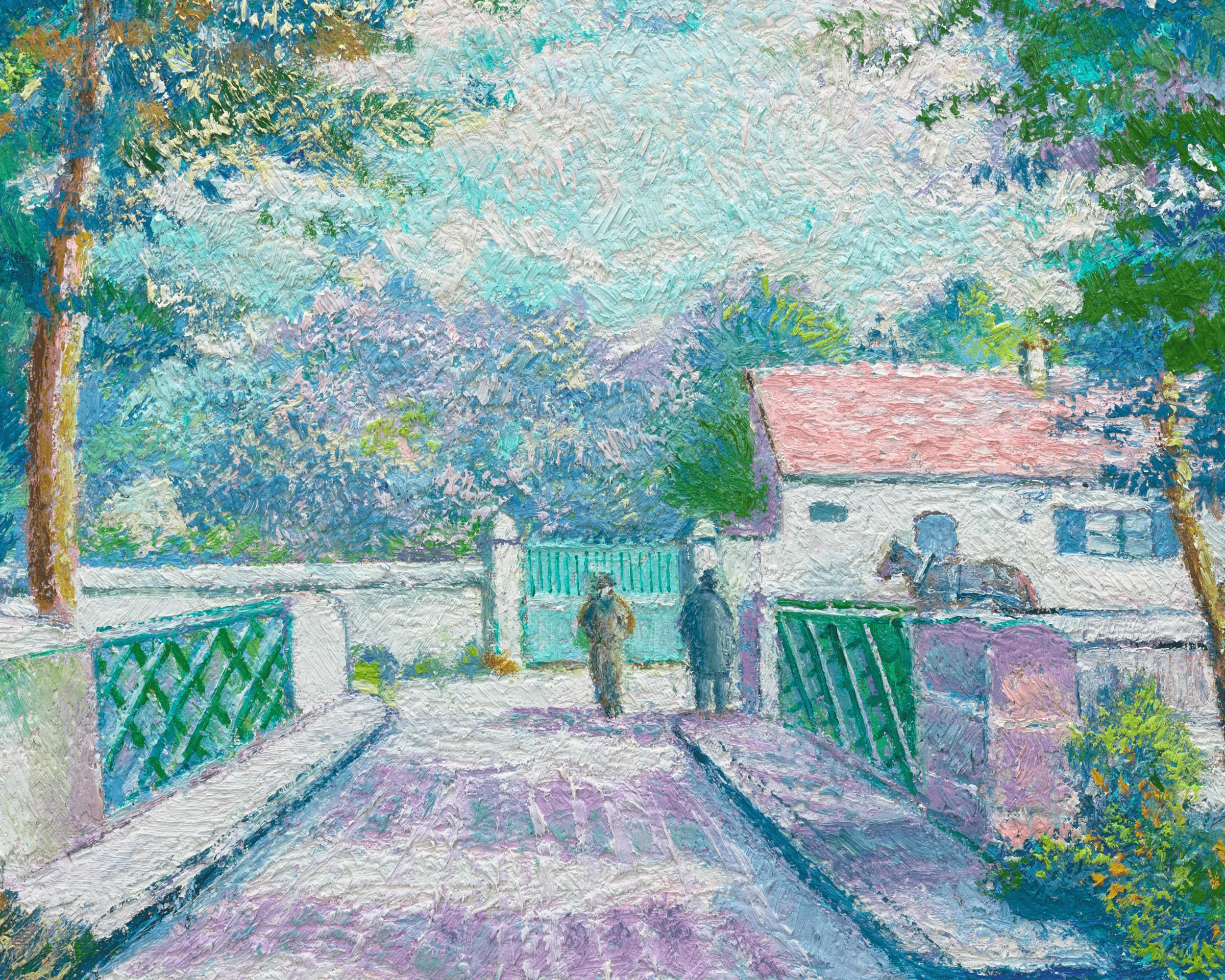 La maison du fils Rétout, près du pont à Berjou by H. Claude Pissarro - Image 3