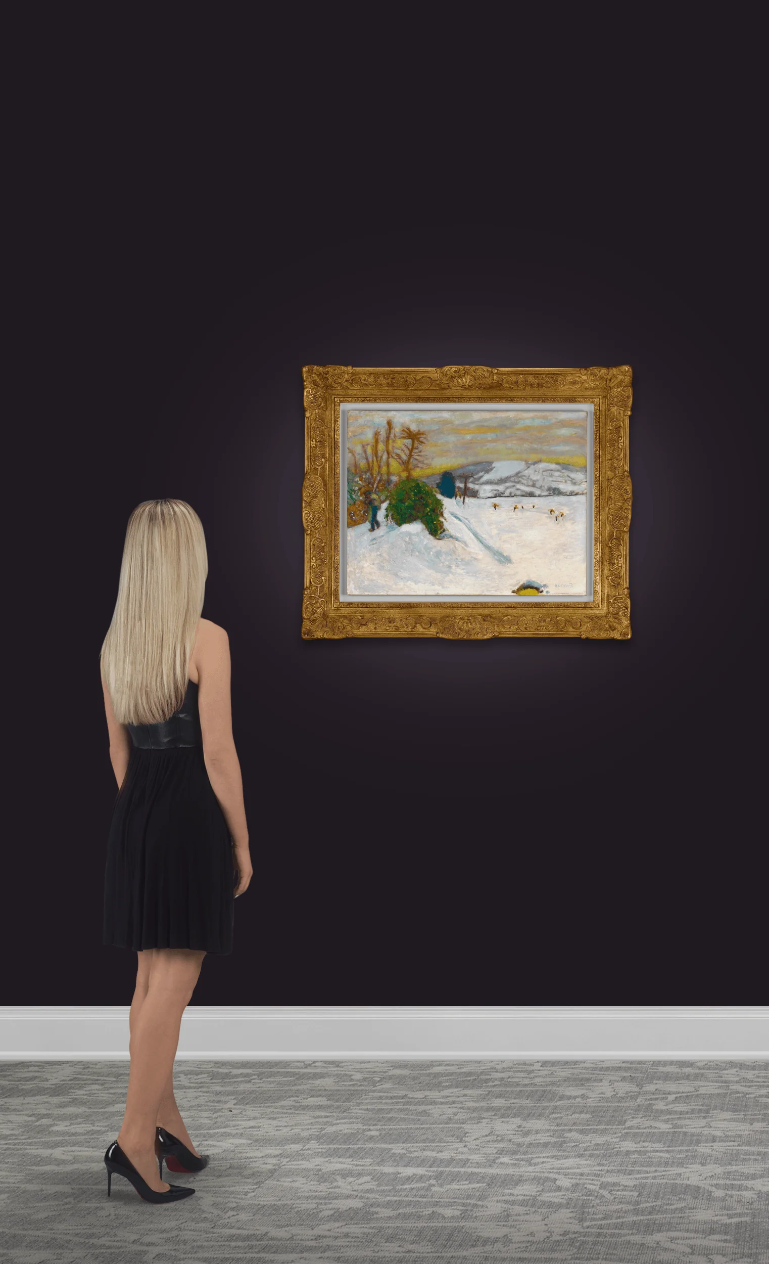 La neige au Grand-Lemps by Pierre Bonnard - Image 6