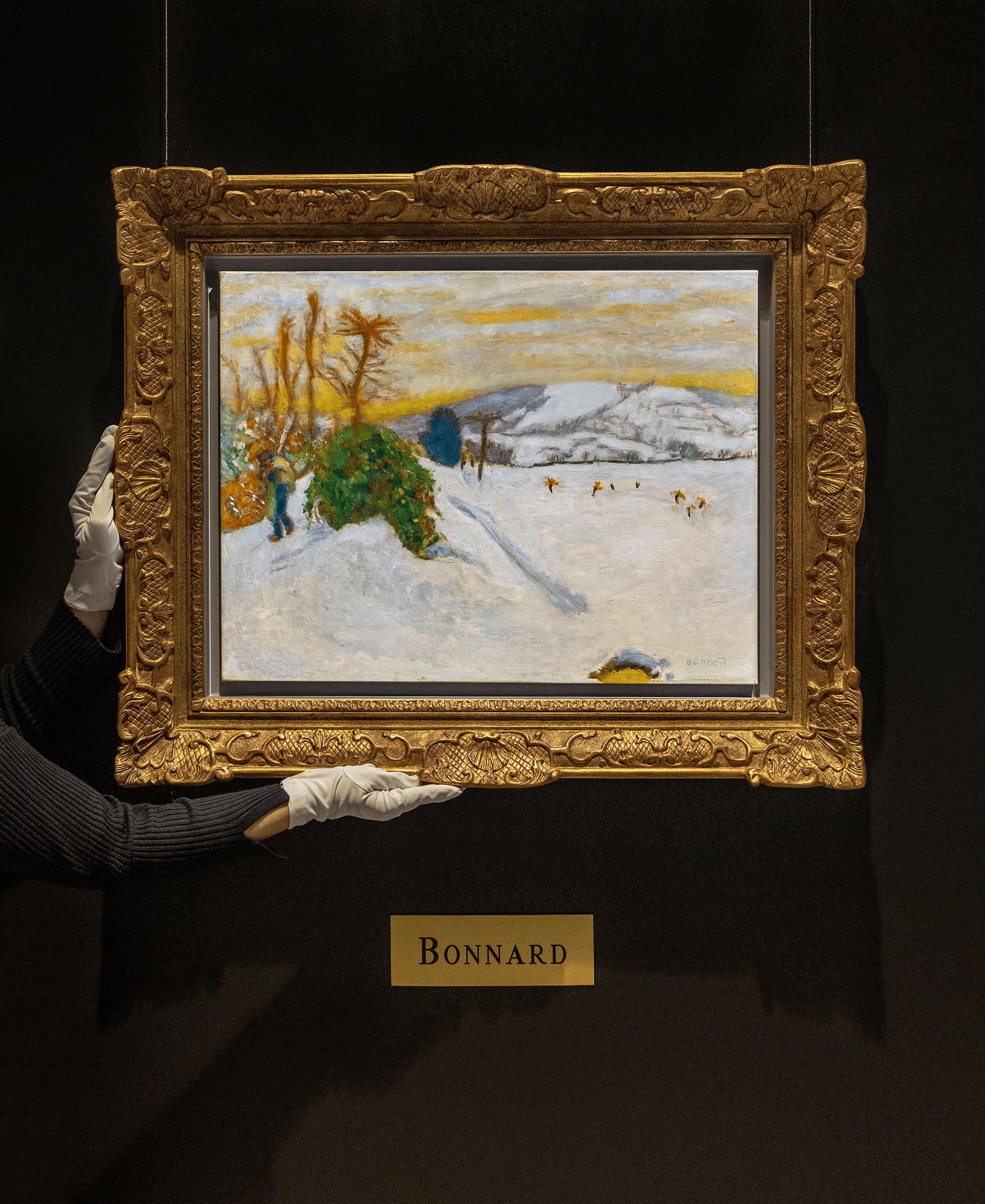 La neige au Grand-Lemps by Pierre Bonnard - Image 7