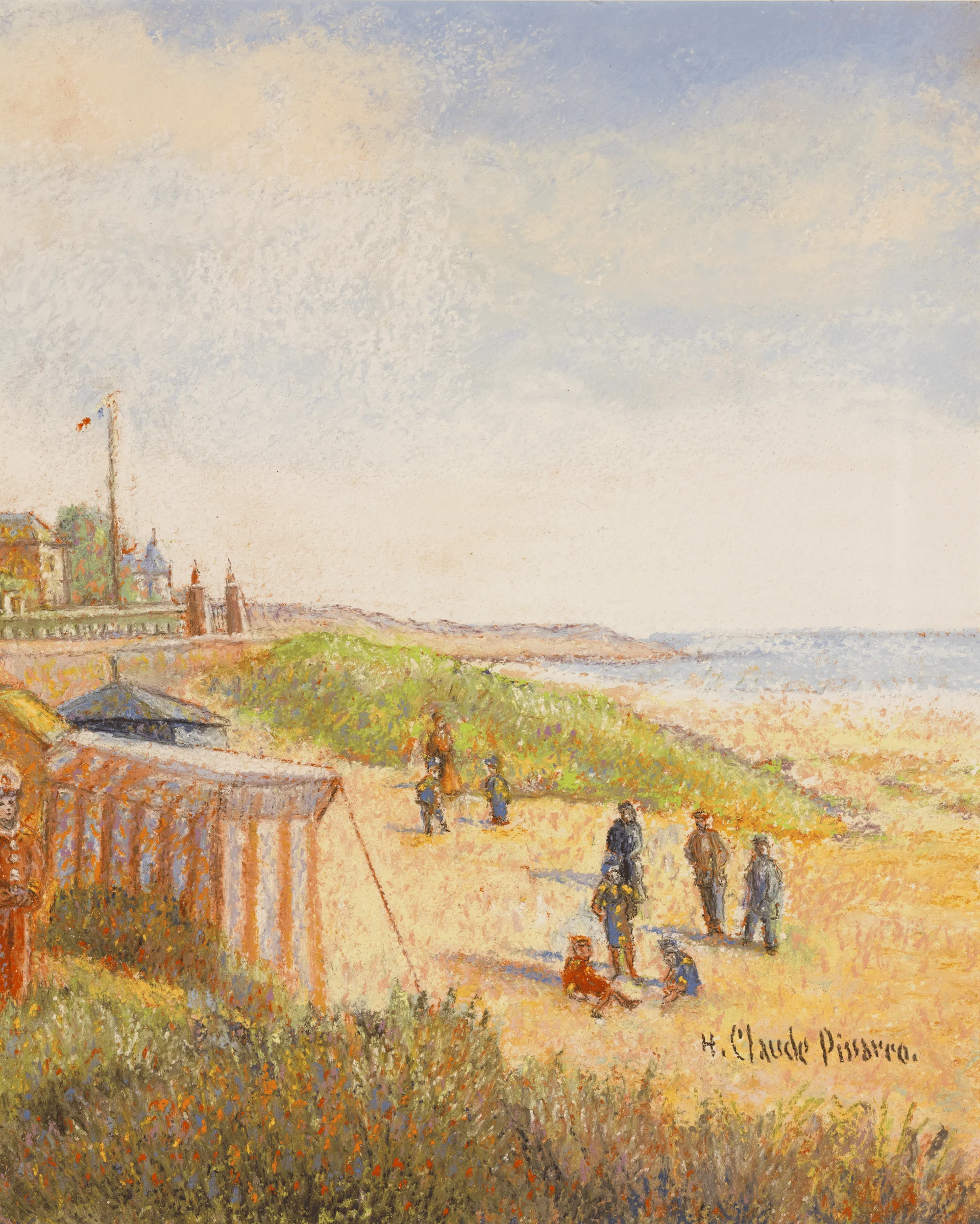 La Plage à Pornichet by H. Claude Pissarro - Image 4