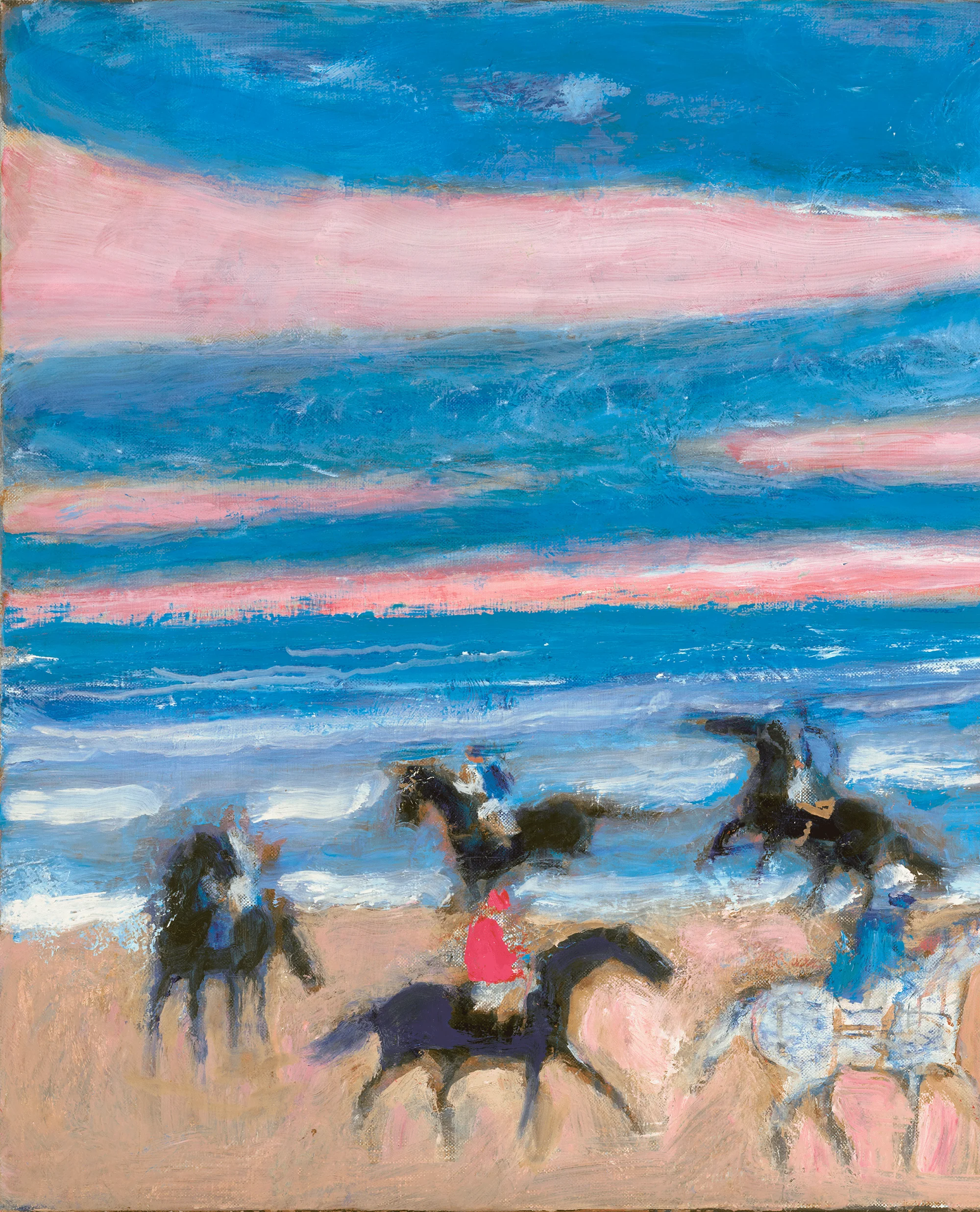 La ronde des cavaliers by André Brasilier - Image 3