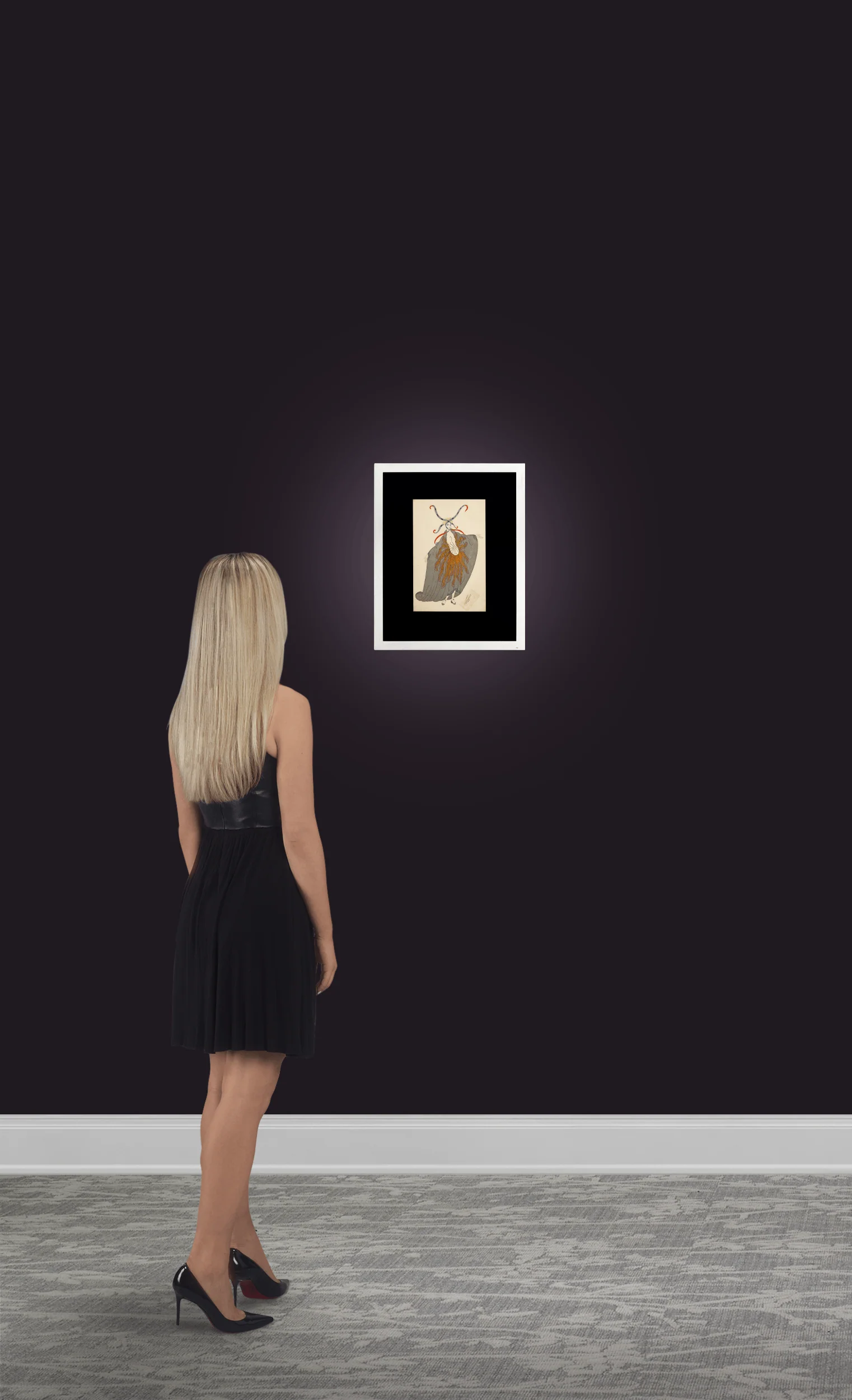 L'Aurore boréale by Erté - Image 3