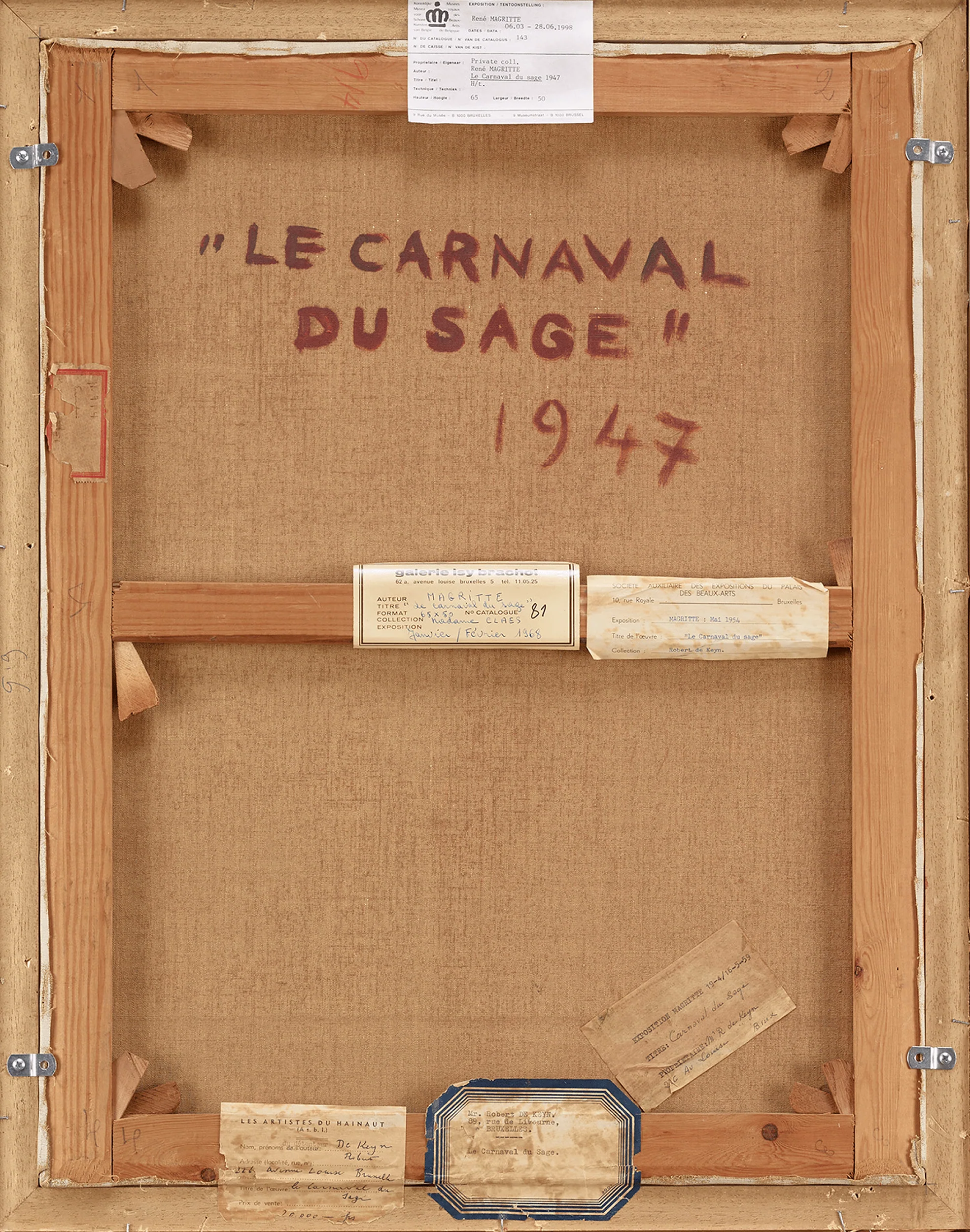 Le carnaval du sage by René Magritte - Image 7