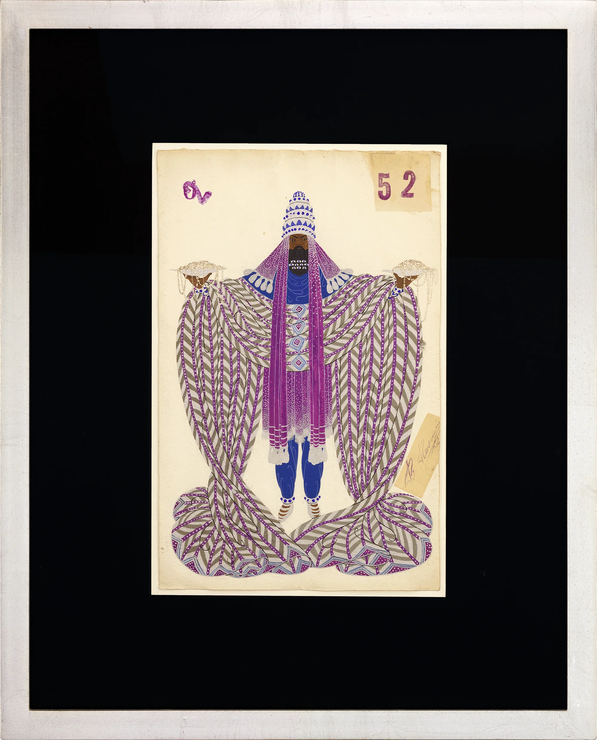 Le Roi Mage Gaspard by Erté - Image 2