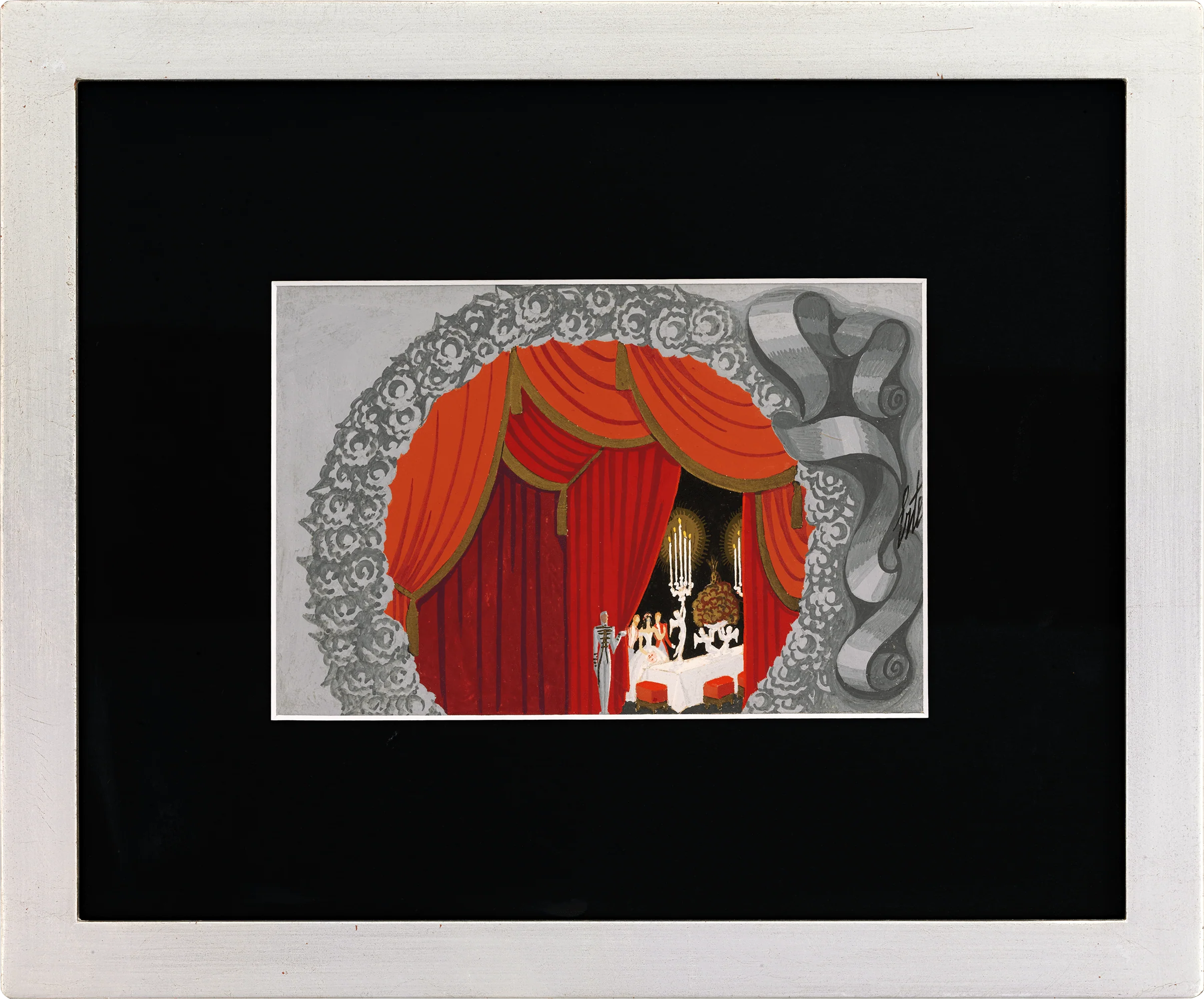 Le souper by Erté - Image 2