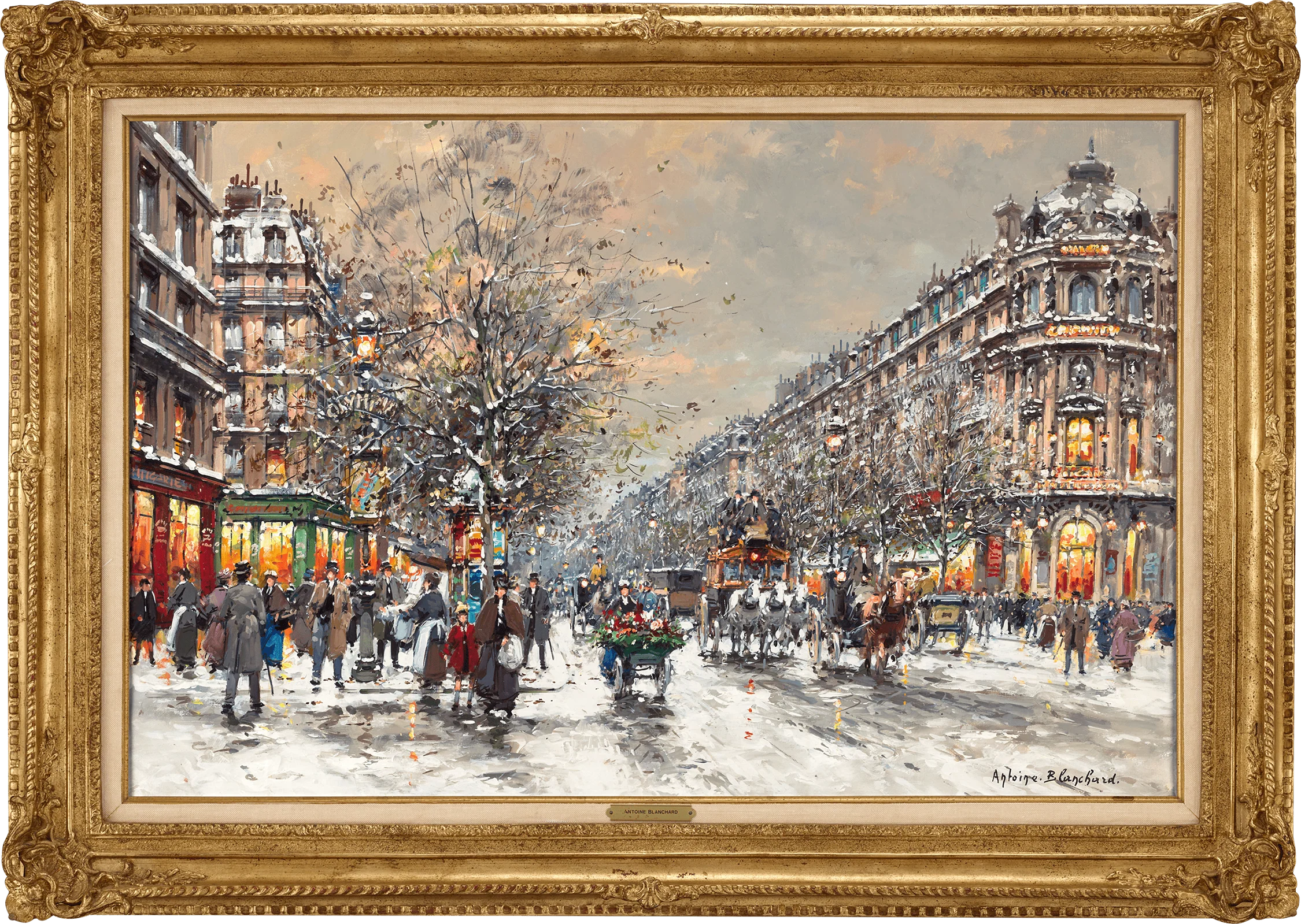 Le Vaudeville by Antoine Blanchard - Image 2