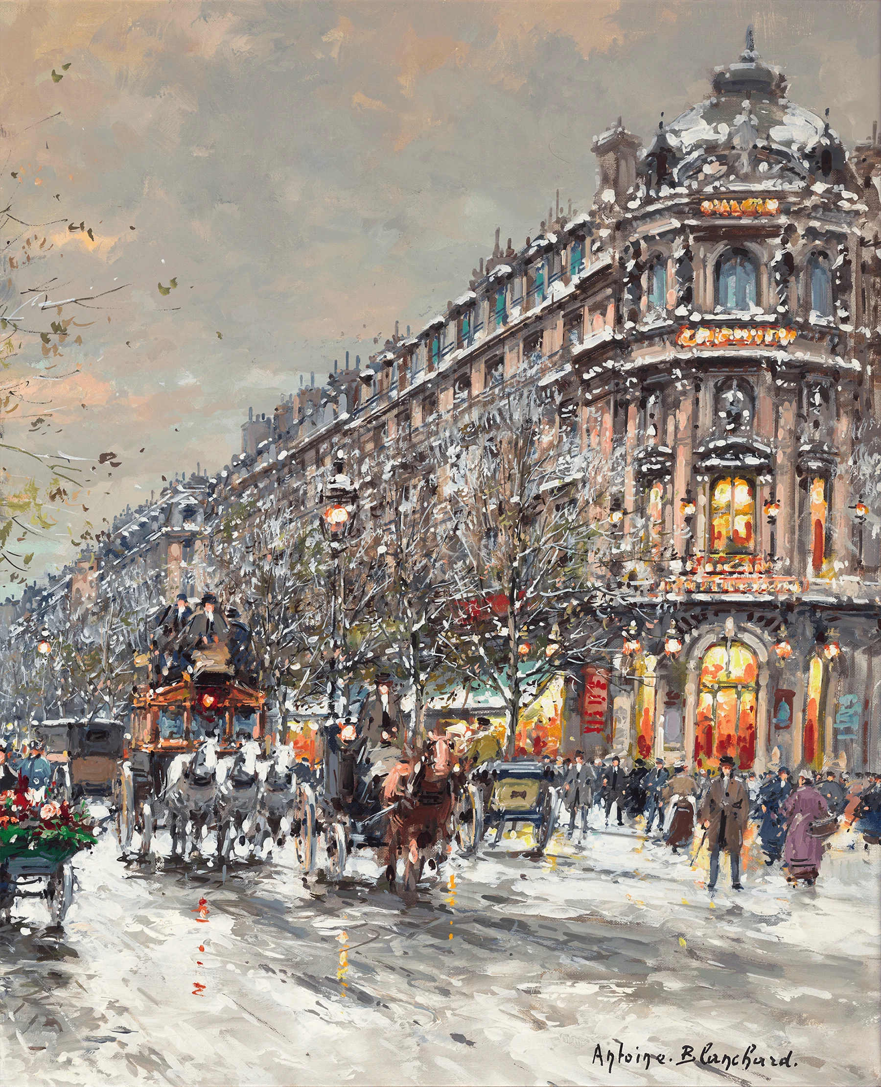 Le Vaudeville by Antoine Blanchard - Image 4