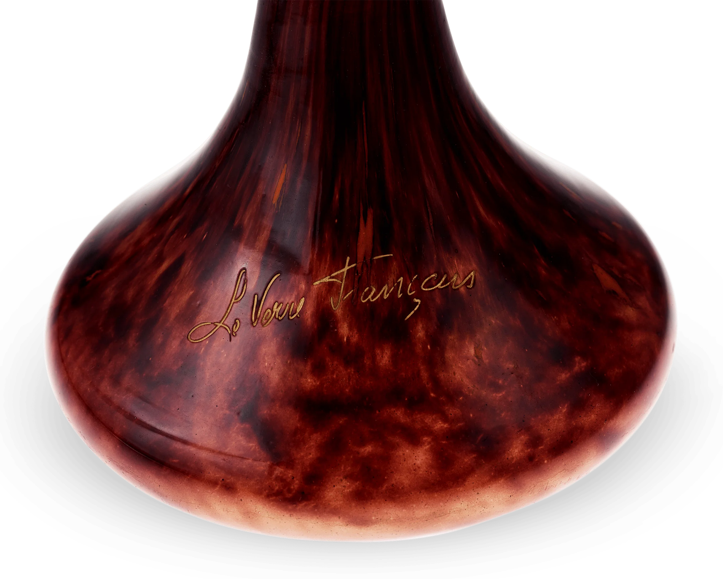 Le Verre Français Chardons Tall Vase - Image 3
