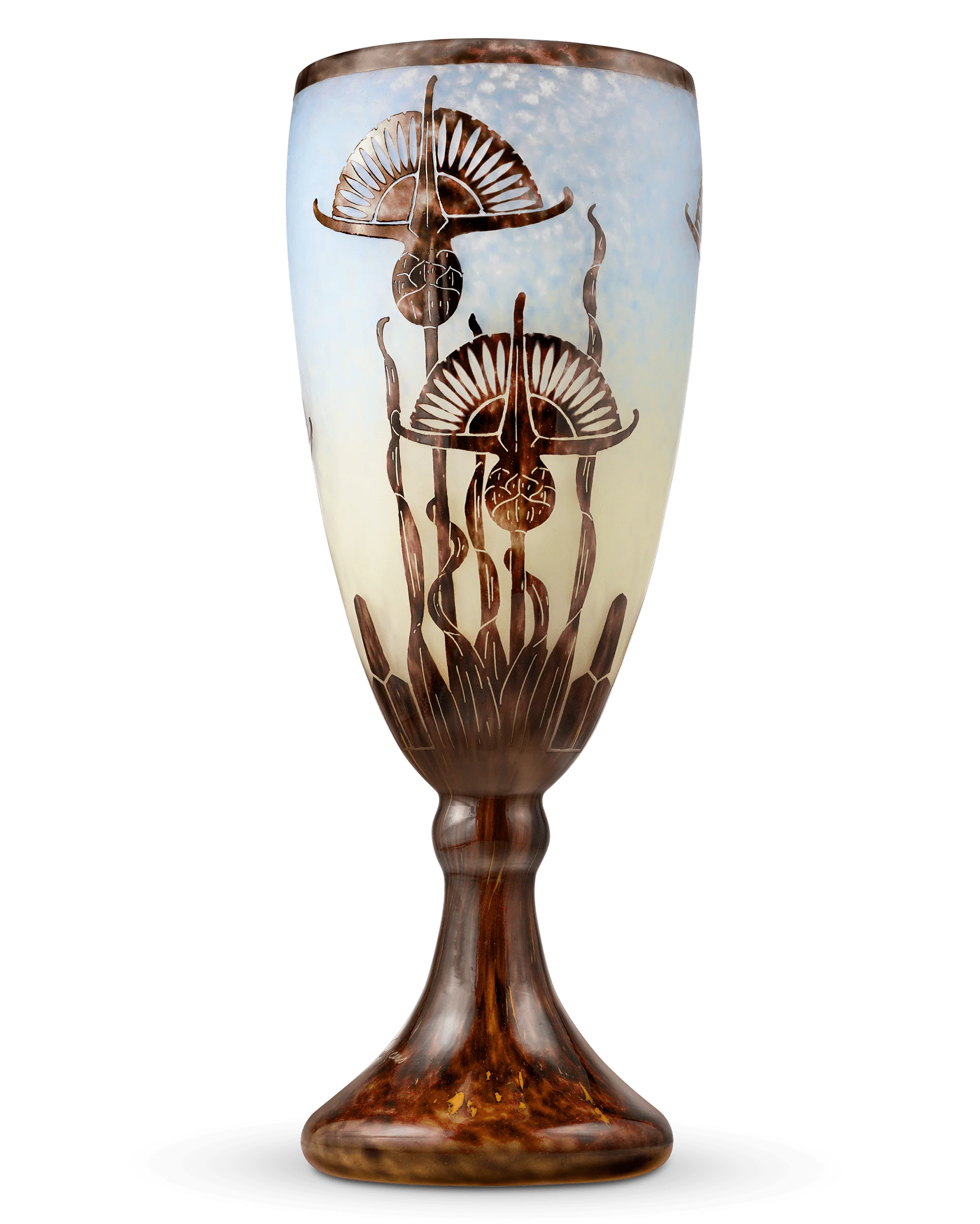 Le Verre Français Chardons Tall Vase - Image 4