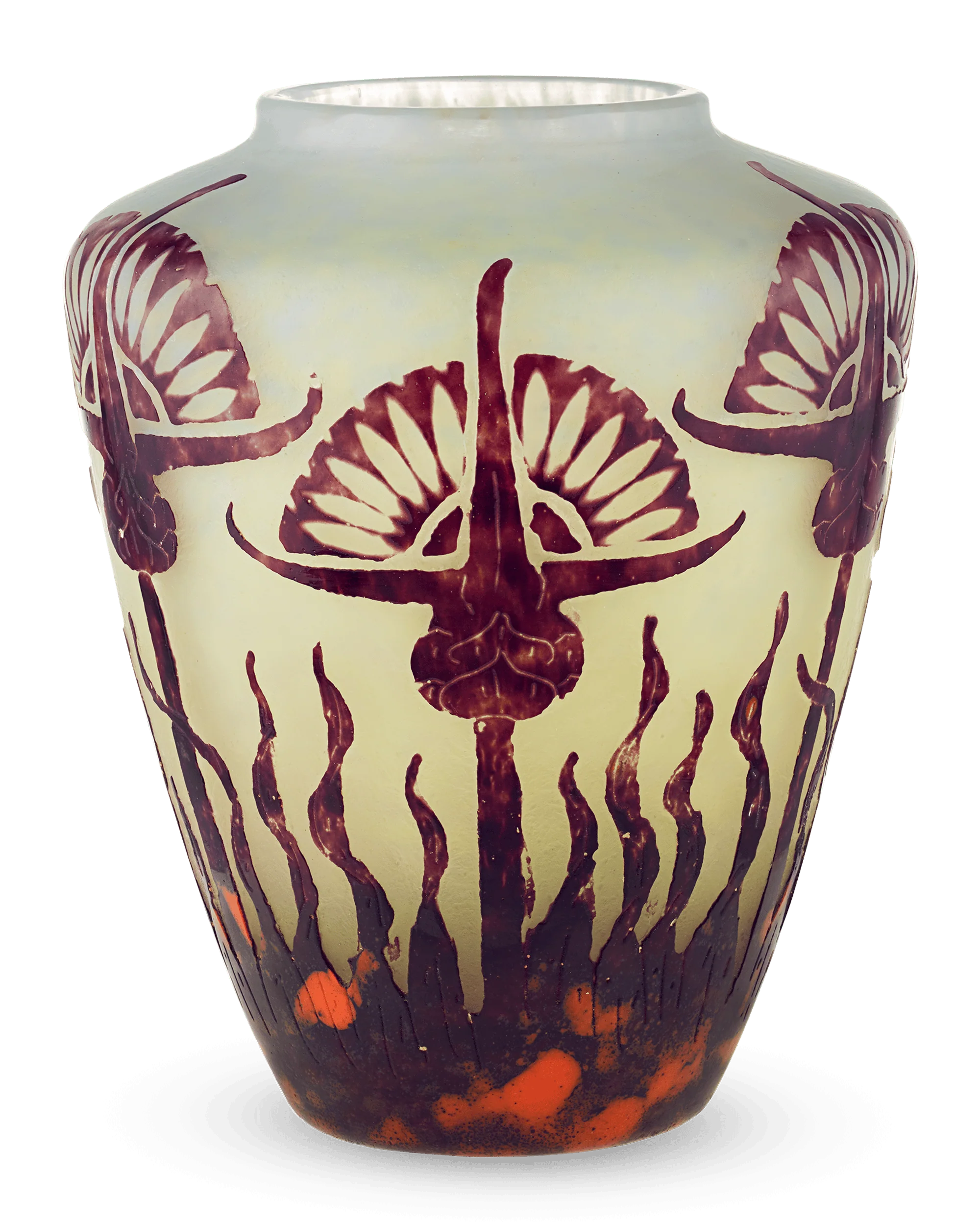Le Verre Français Chardons Vase - Image 2
